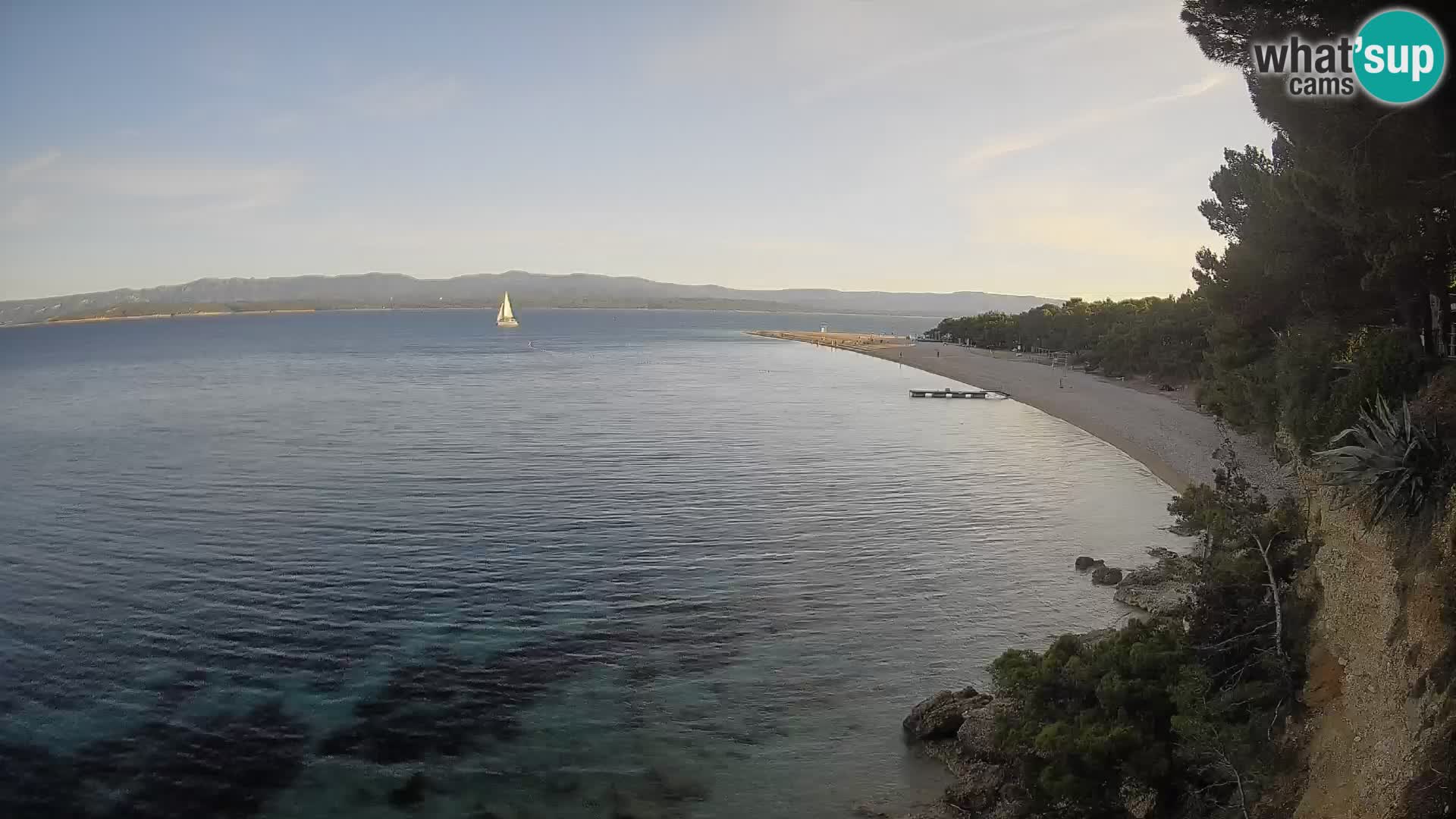 Webcam Bol Zlatni Rat – Live View from Brač Island