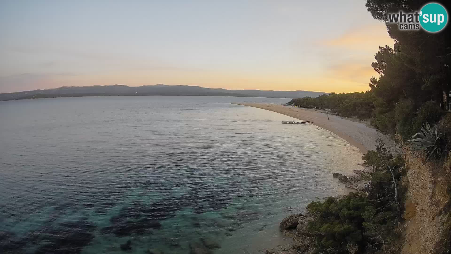 Webcam Bol Zlatni Rat – Vue en direct depuis l’île de Brač