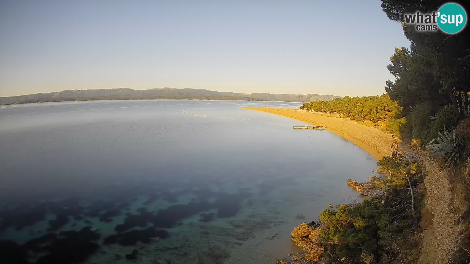 Webcam Bol Zlatni Rat – Live View from Brač Island