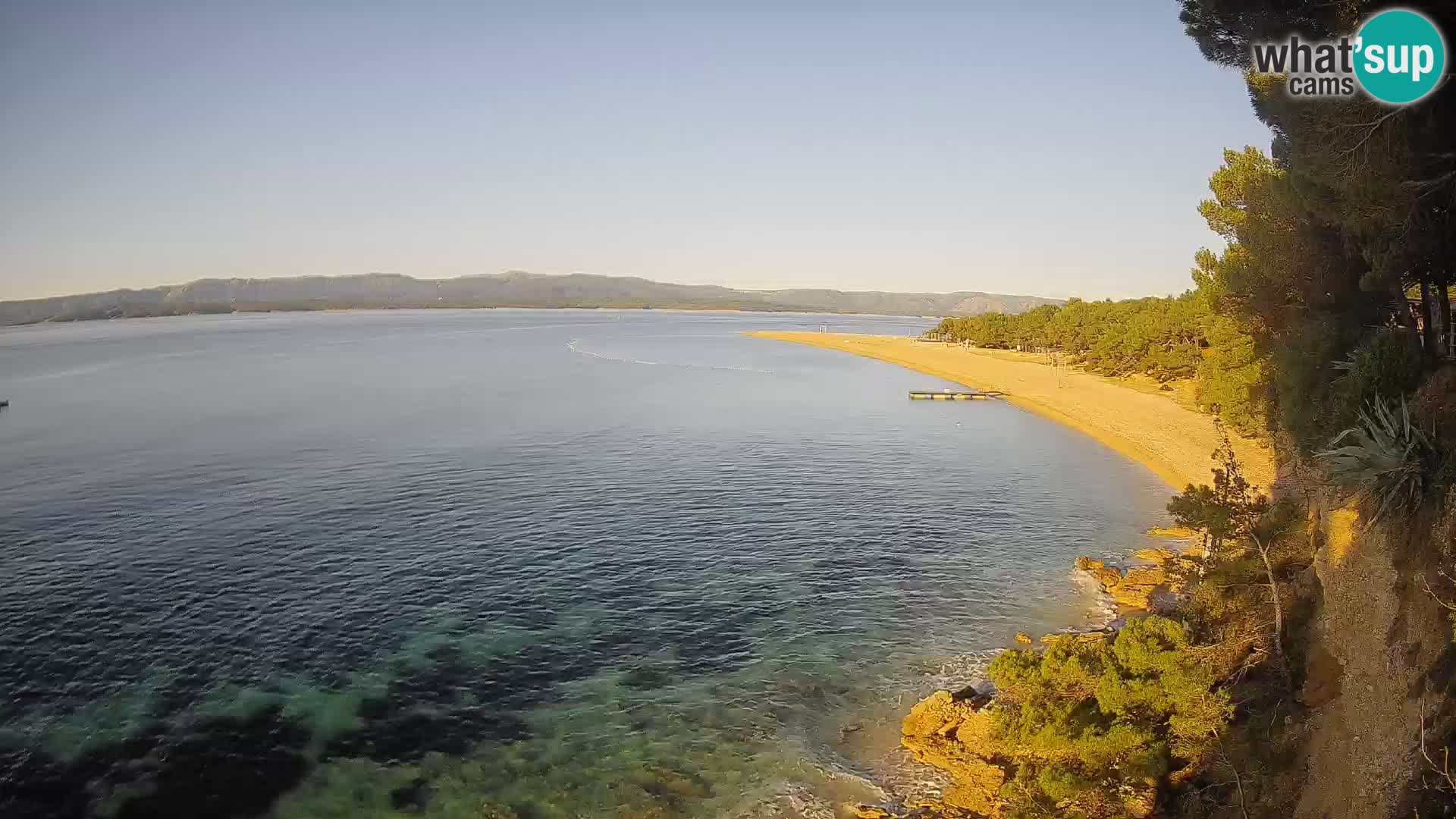 Webcam Bol Zlatni Rat – Live View from Brač Island