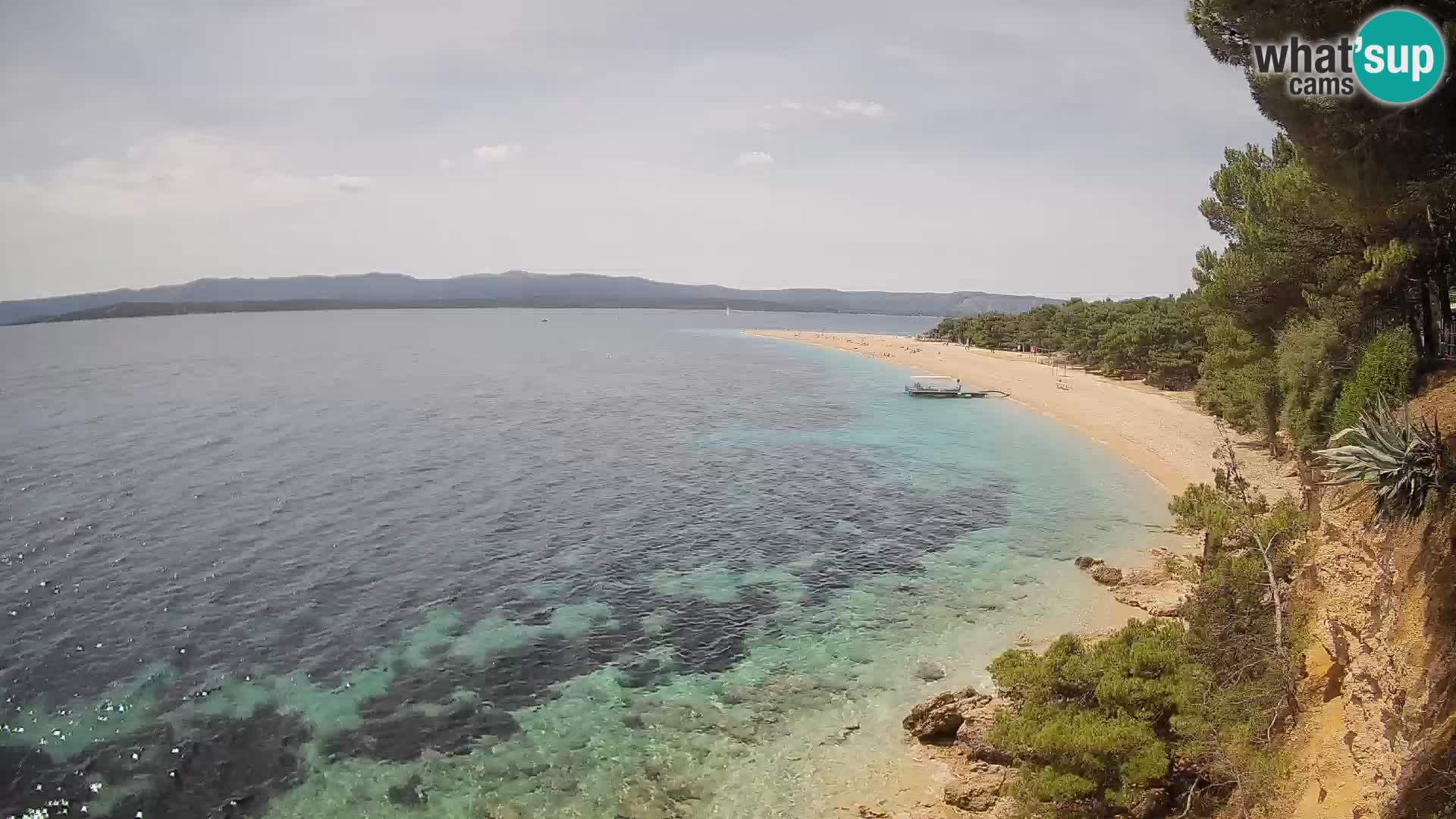 Webcam Bol Zlatni Rat – Live View from Brač Island