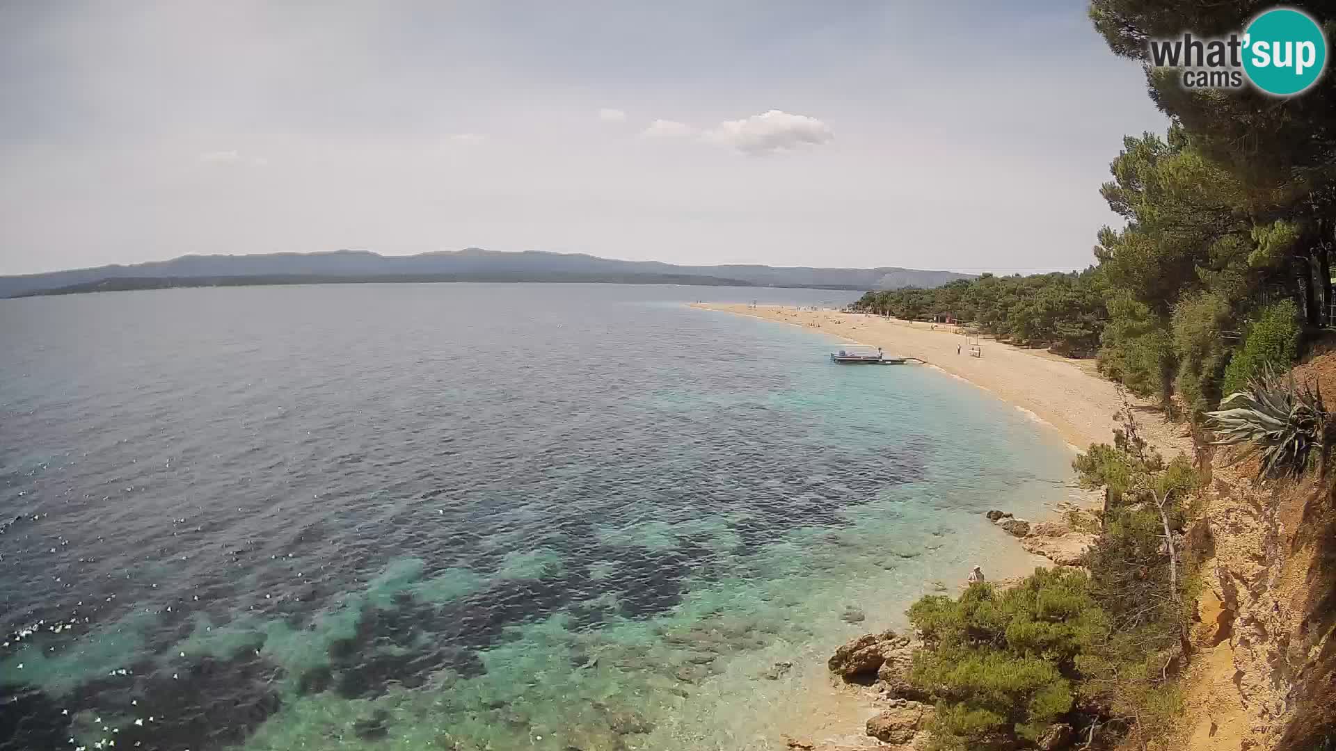 Webcam Bol Zlatni Rat – Live View from Brač Island