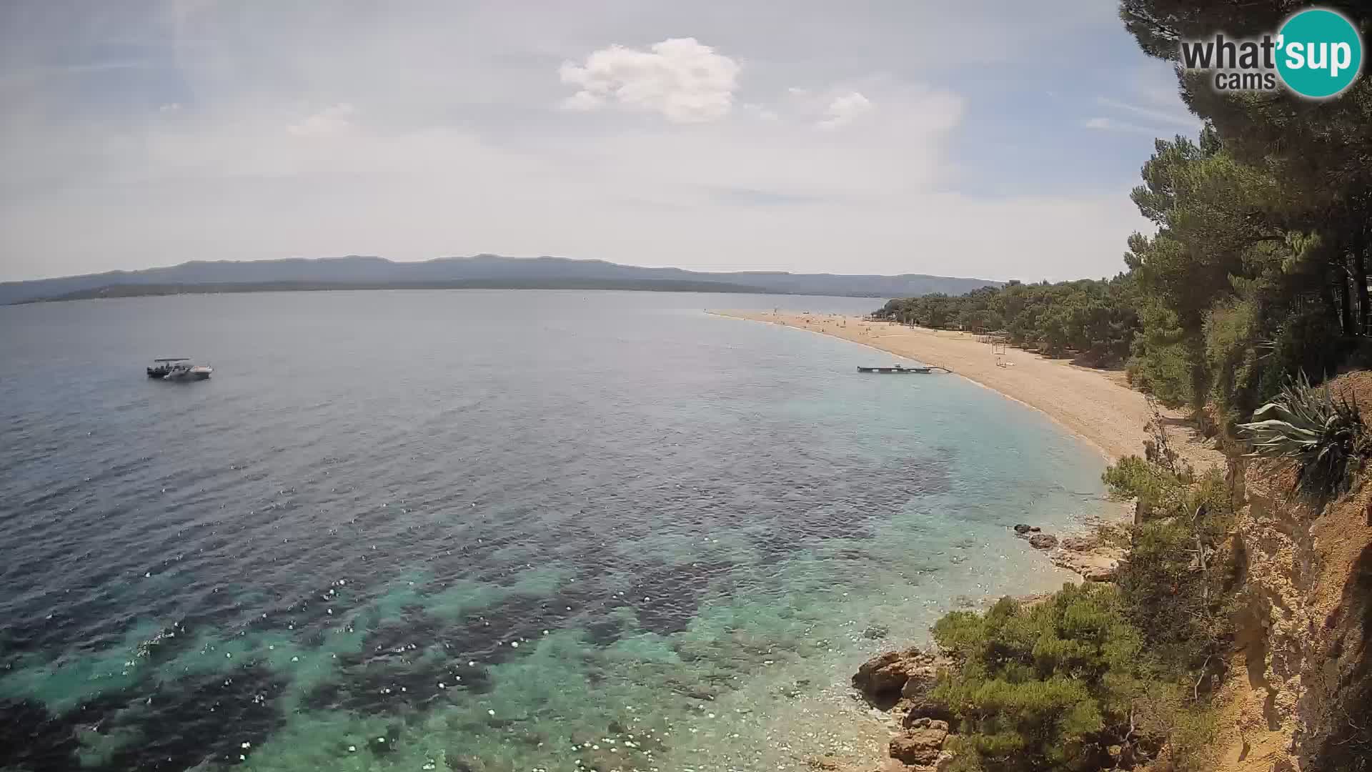 Webcam Bol Zlatni Rat – Live View from Brač Island