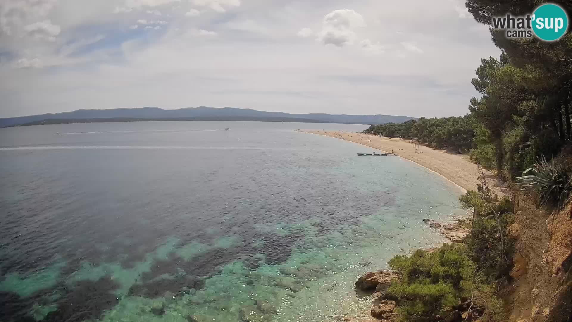Webcam Bol Zlatni Rat – Live View from Brač Island