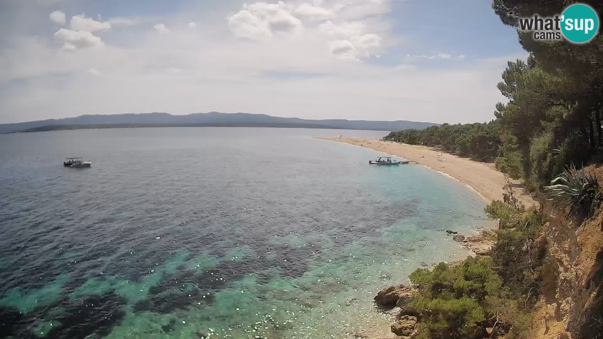 Webcam Bol Zlatni Rat – Live View from Brač Island