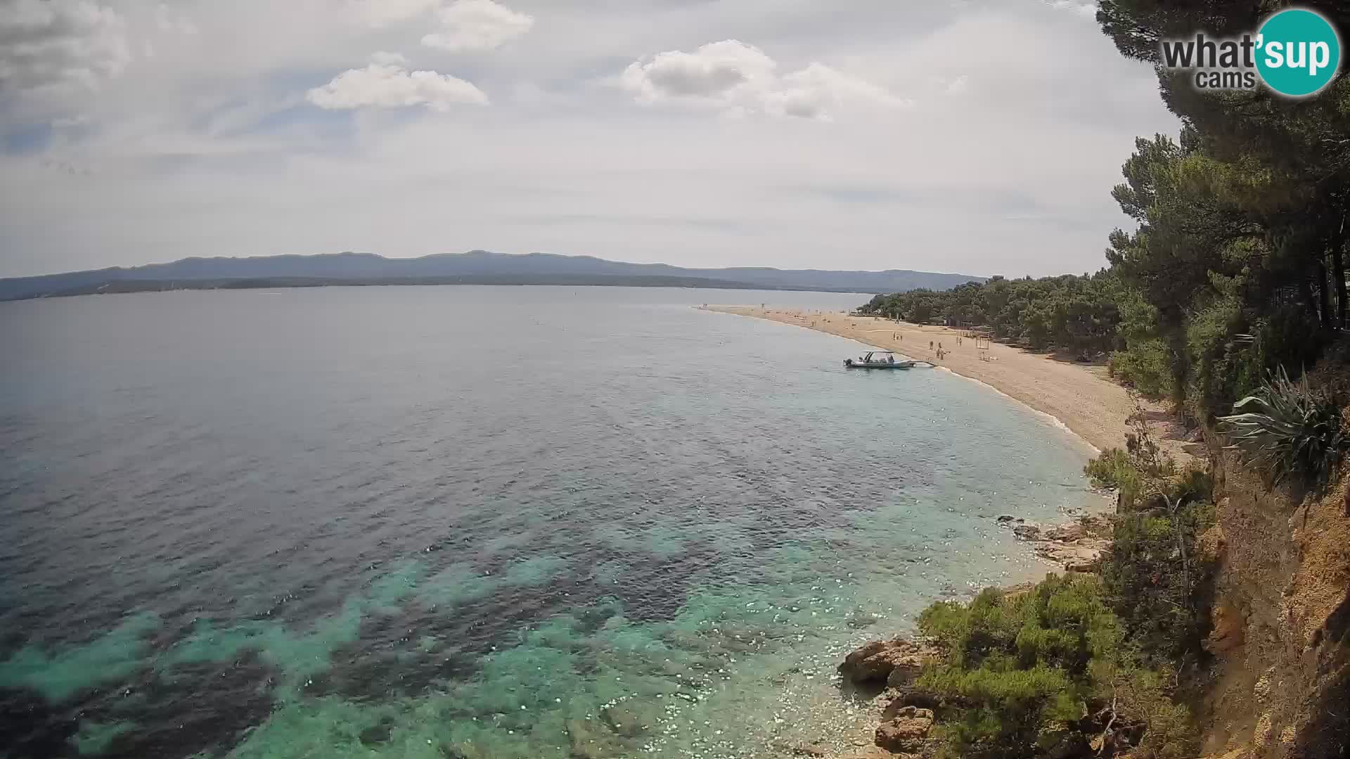 Webcam Bol Zlatni Rat – Live View from Brač Island