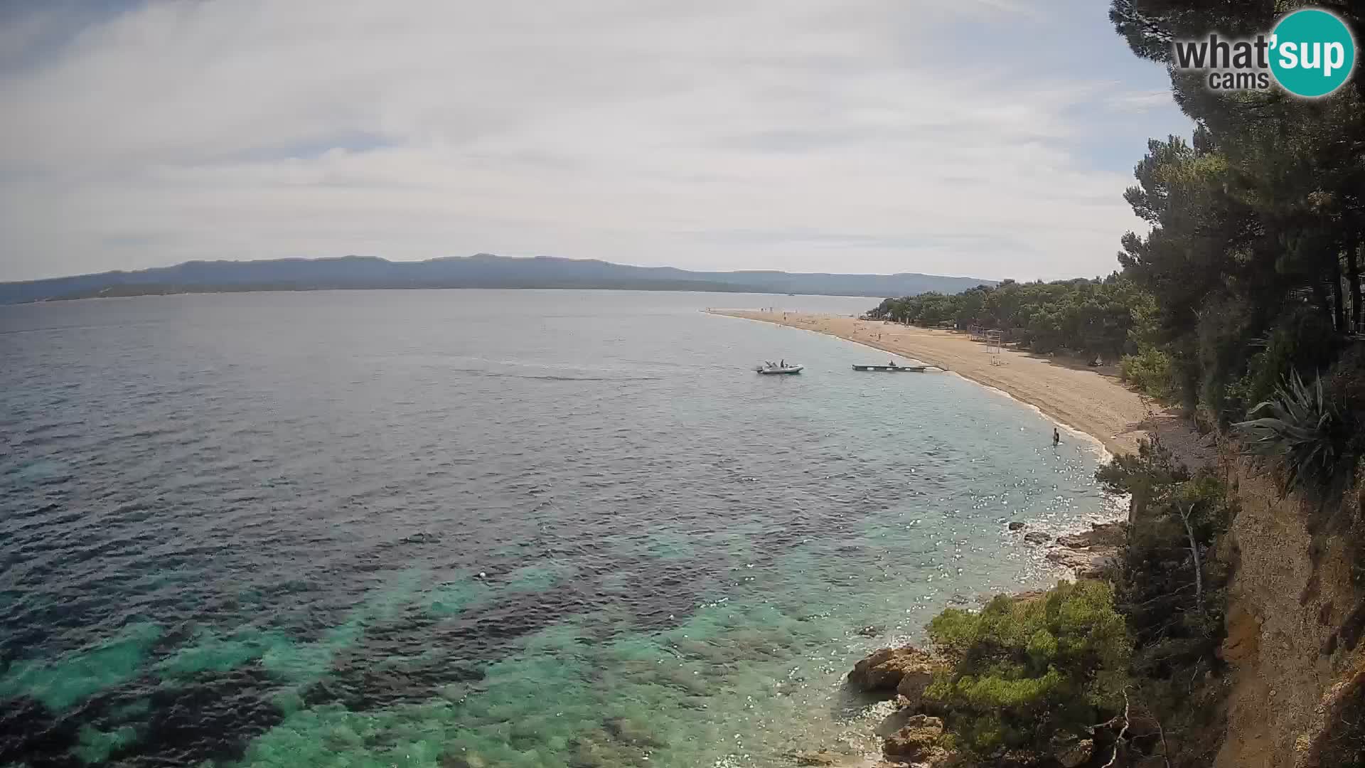 Webcam Bol Zlatni Rat – Live View from Brač Island