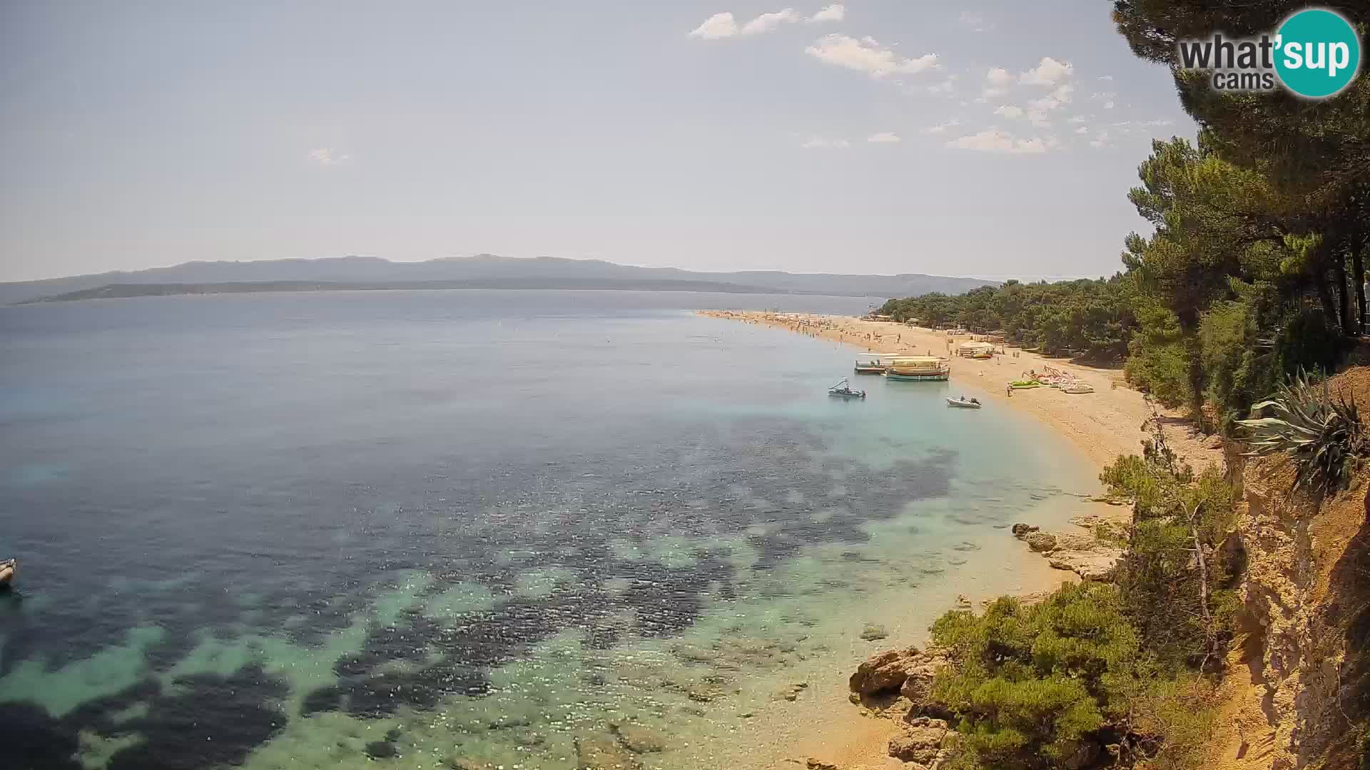 Webcam Bol Zlatni Rat – Live View from Brač Island