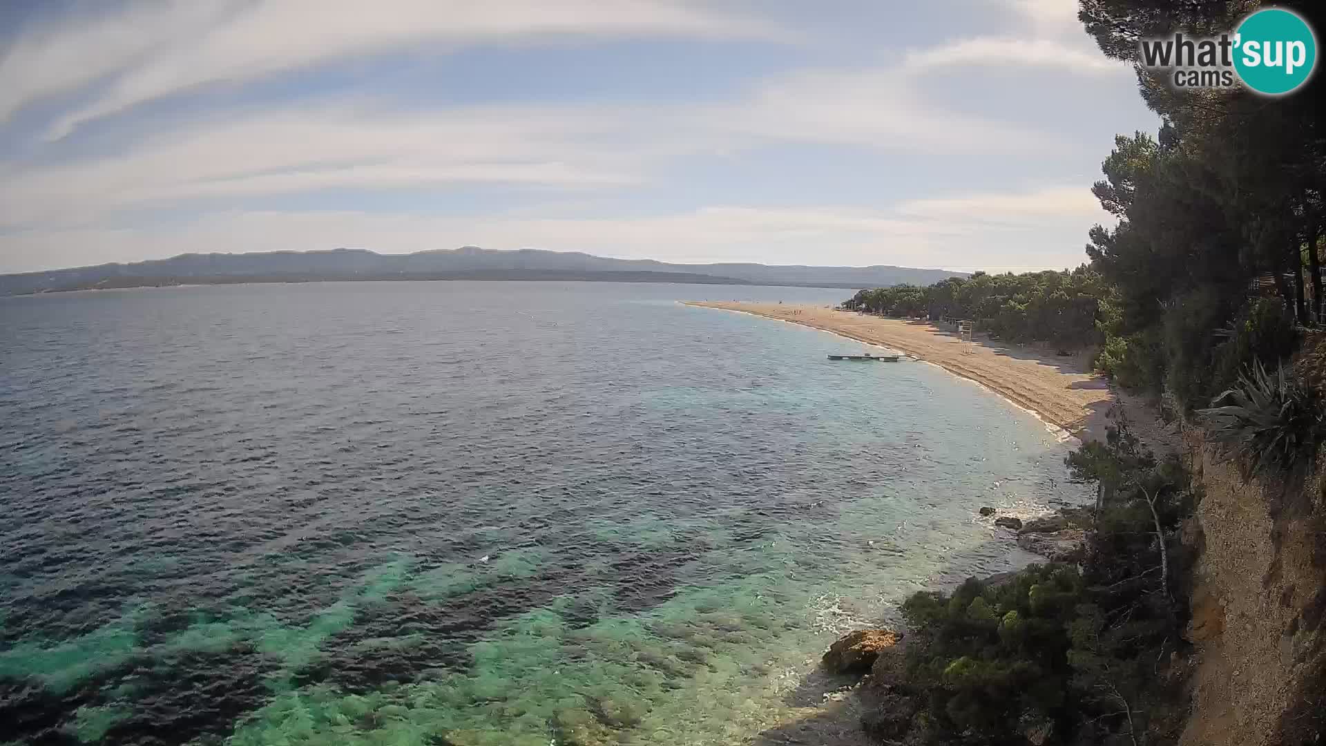 Webcam Bol Zlatni Rat – Live View from Brač Island