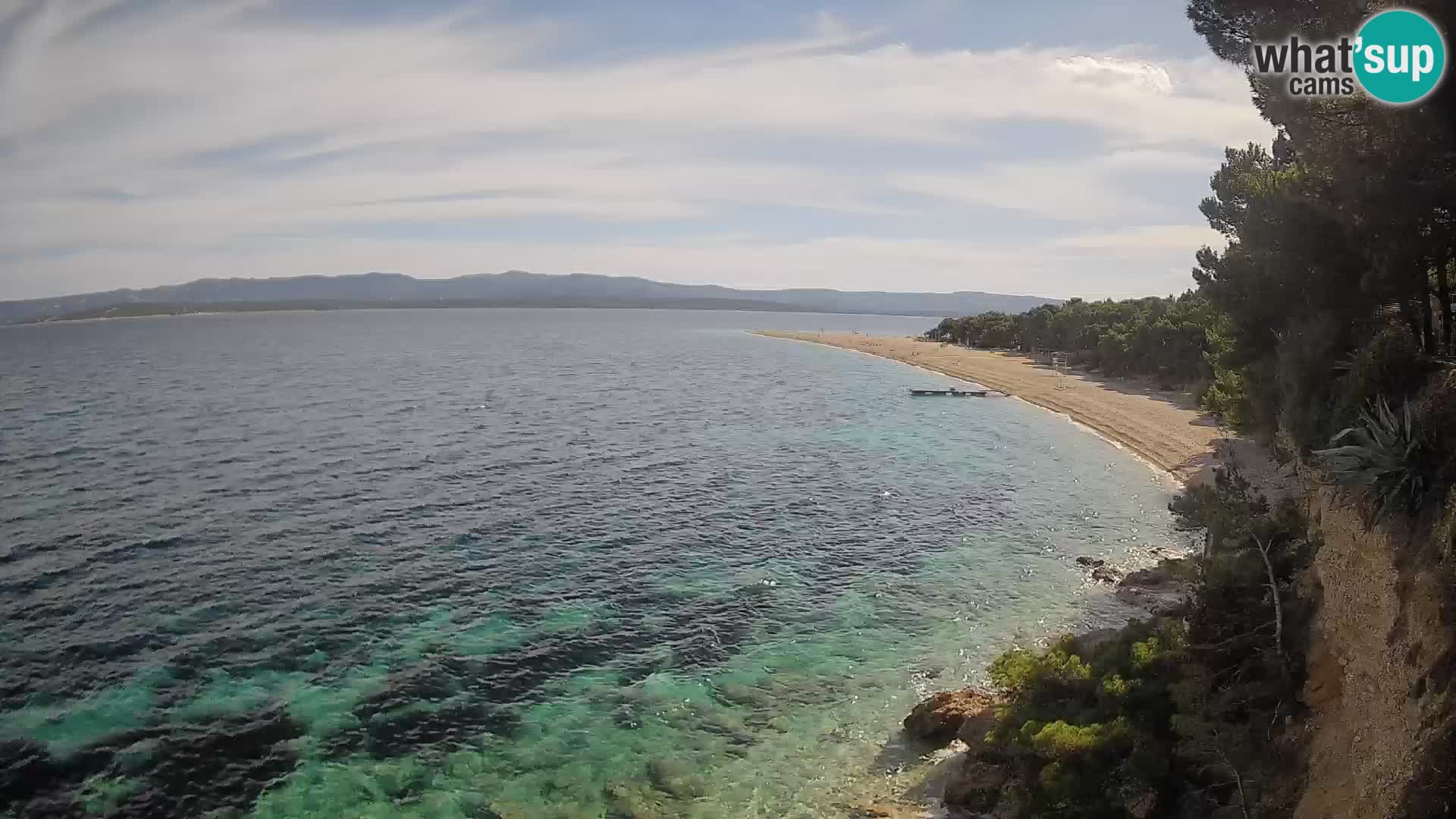 Webcam Bol Zlatni Rat – Live View from Brač Island