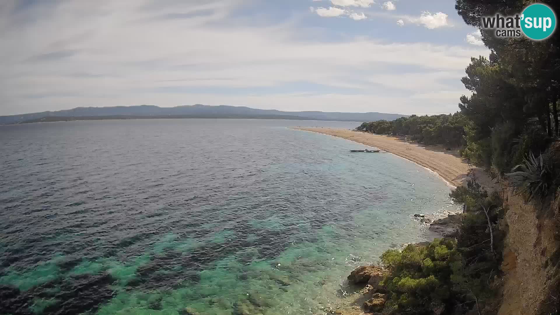 Webcam Bol Zlatni Rat – Diretta dalla spiaggia più famosa di Brač