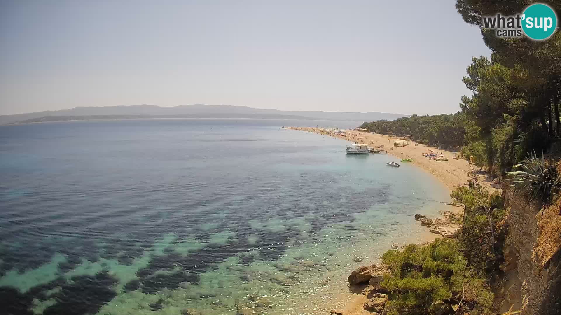 Webcam Bol Zlatni Rat – Live View from Brač Island