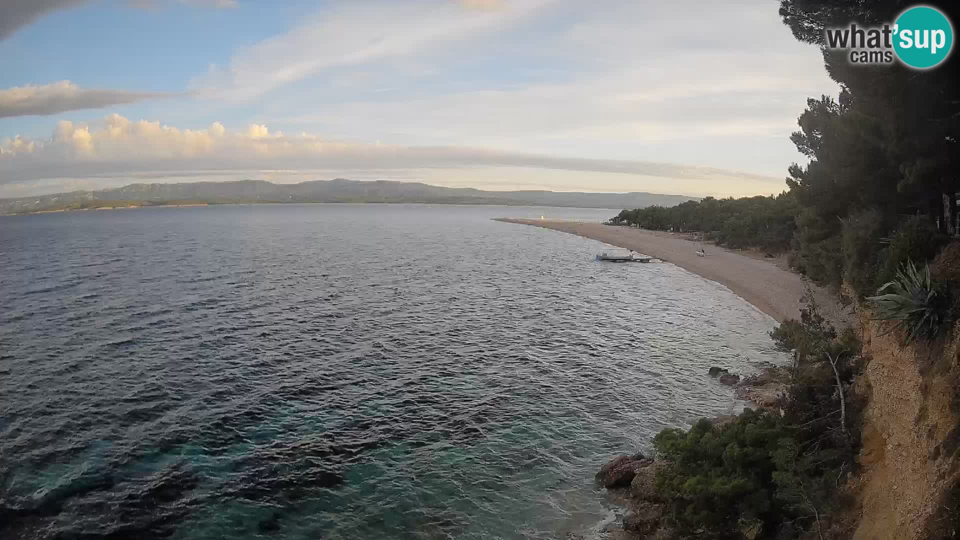 Webcam Bol Zlatni Rat – Vue en direct depuis l’île de Brač