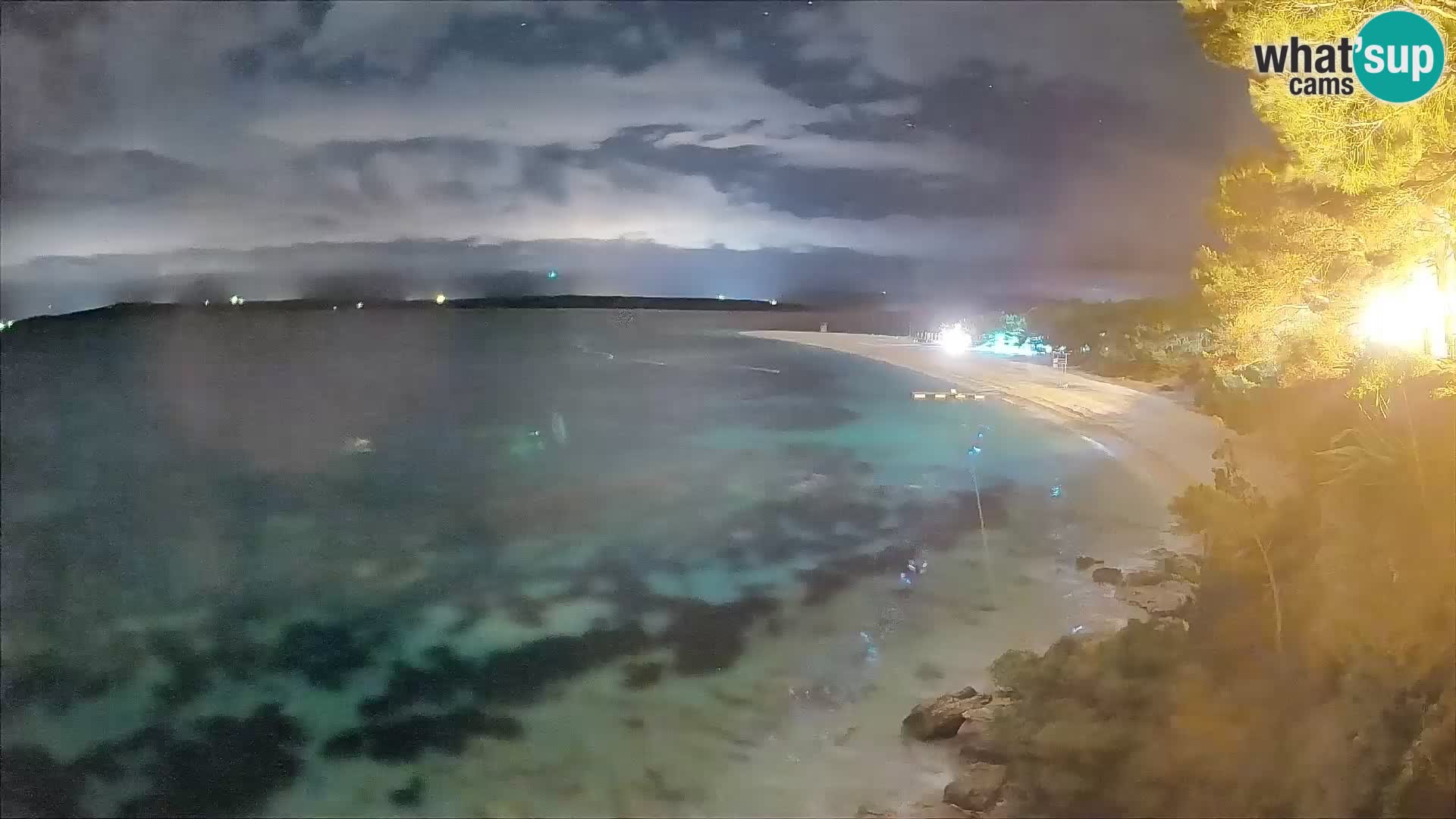 Webcam Zlatni Rat Bol – Liveblick vom berühmten Strand auf Brač