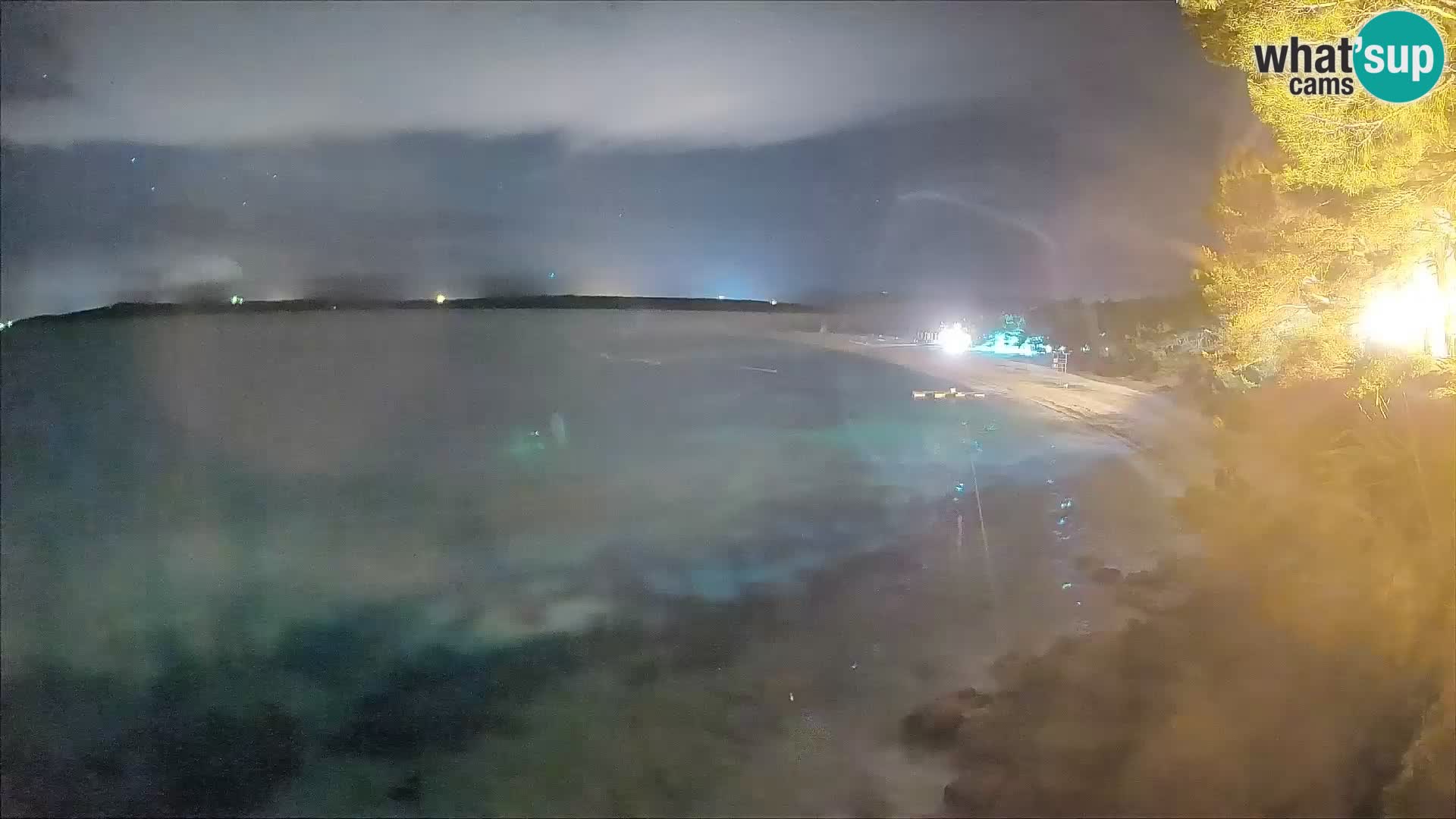 Webcam Bol Zlatni Rat – Vista en vivo desde la isla de Brač