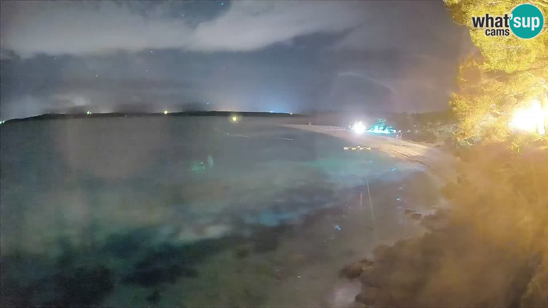 Webcam Bol Zlatni Rat – Vista en vivo desde la isla de Brač