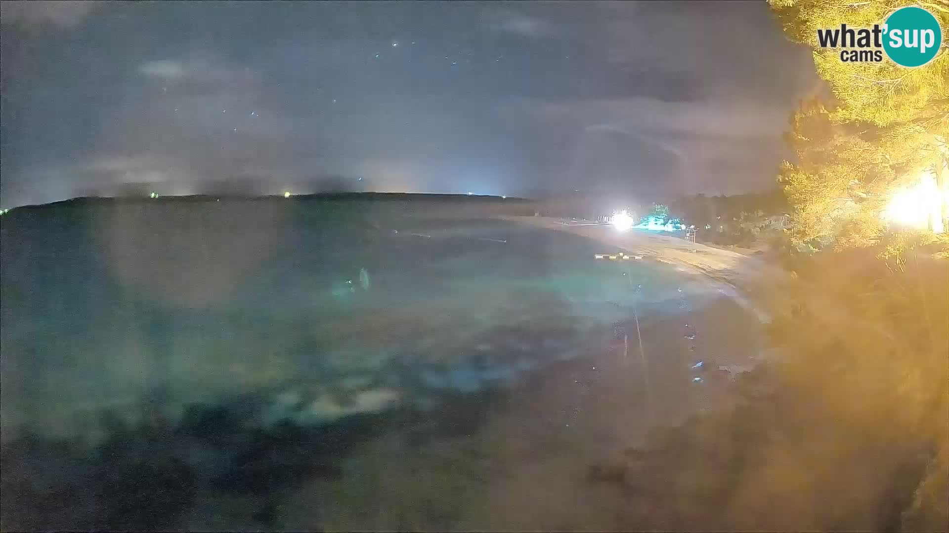 Webcam Bol Zlatni Rat – Vista en vivo desde la isla de Brač