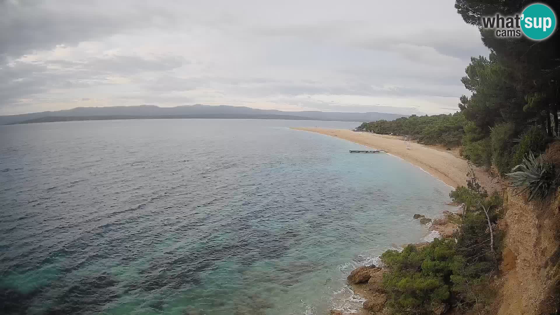 Webcam Bol Zlatni Rat – Live View from Brač Island