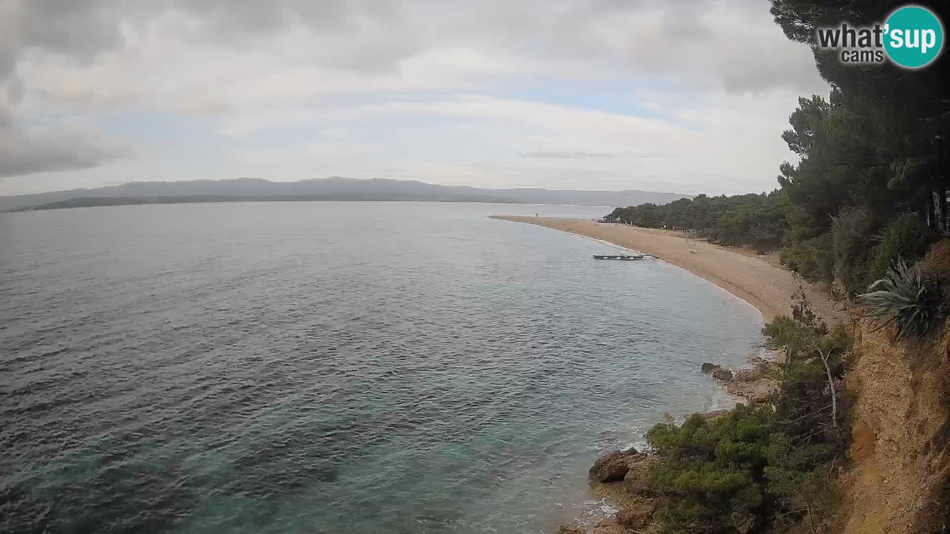 Webcam Bol Zlatni Rat – Live View from Brač Island