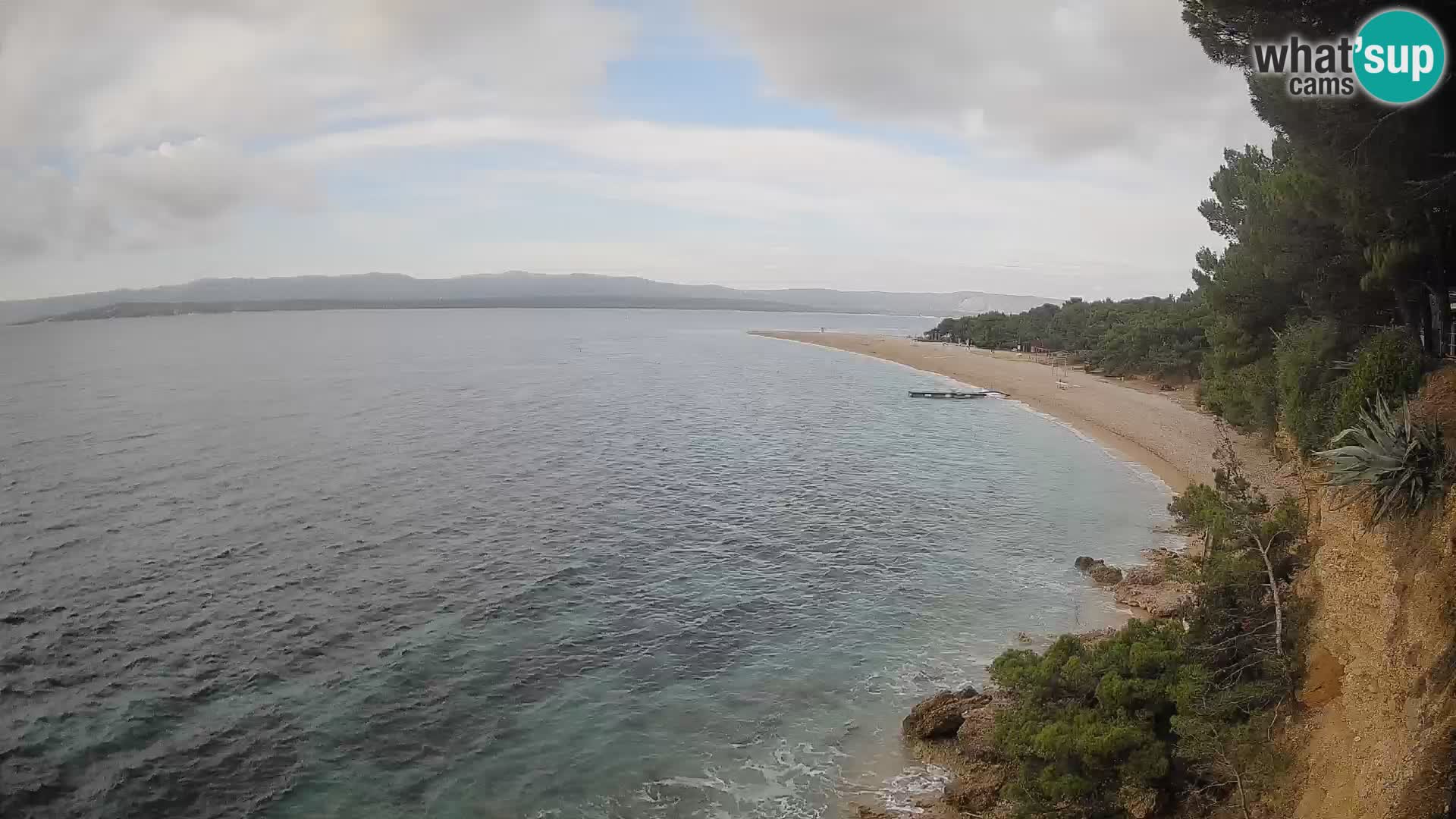 Webcam Bol Zlatni Rat – Live View from Brač Island