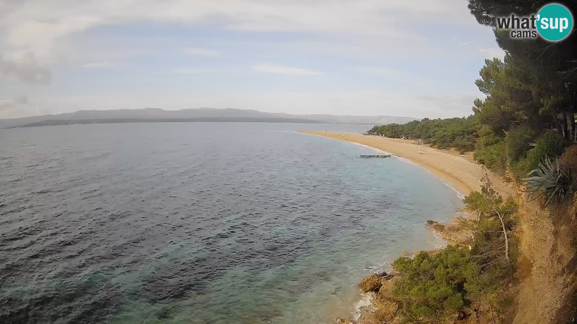 Webcam Bol Zlatni Rat – Live View from Brač Island