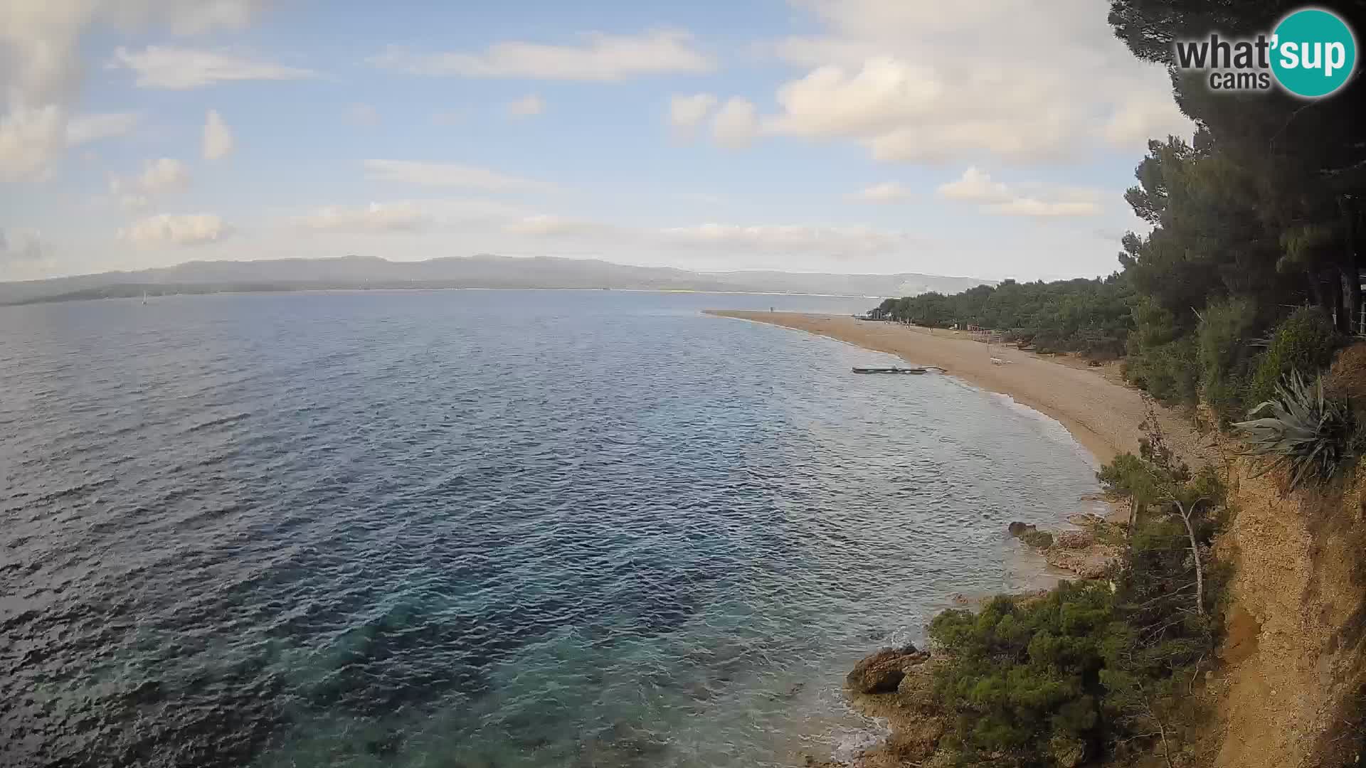 Webcam Bol Zlatni Rat – Vue en direct depuis l’île de Brač