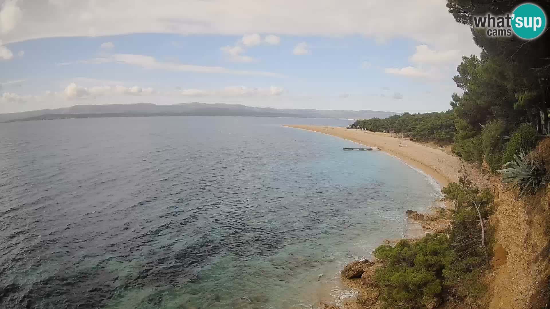 Webcam Bol Zlatni Rat – Live View from Brač Island