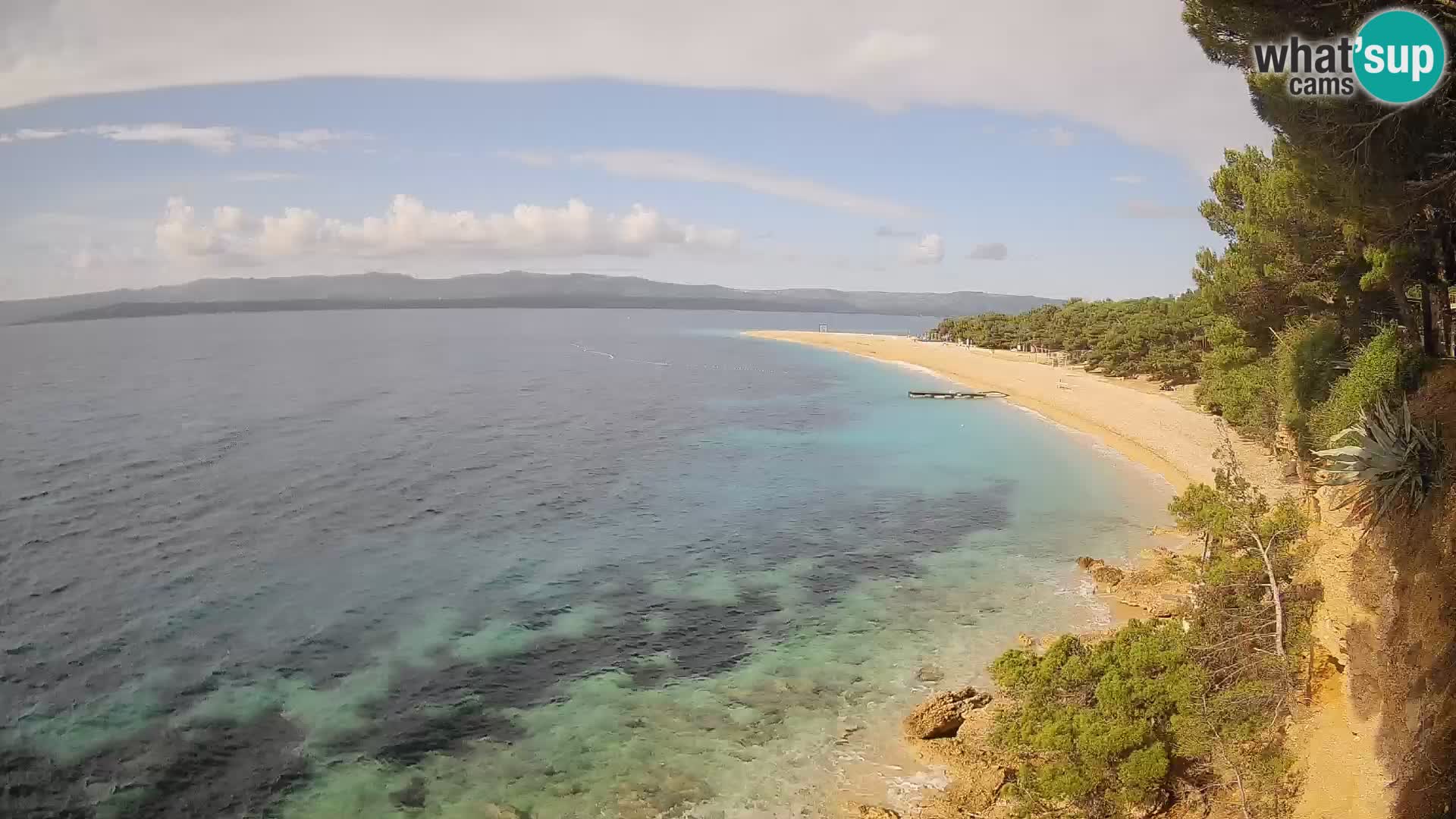 Webcam Bol Zlatni Rat – Diretta dalla spiaggia più famosa di Brač
