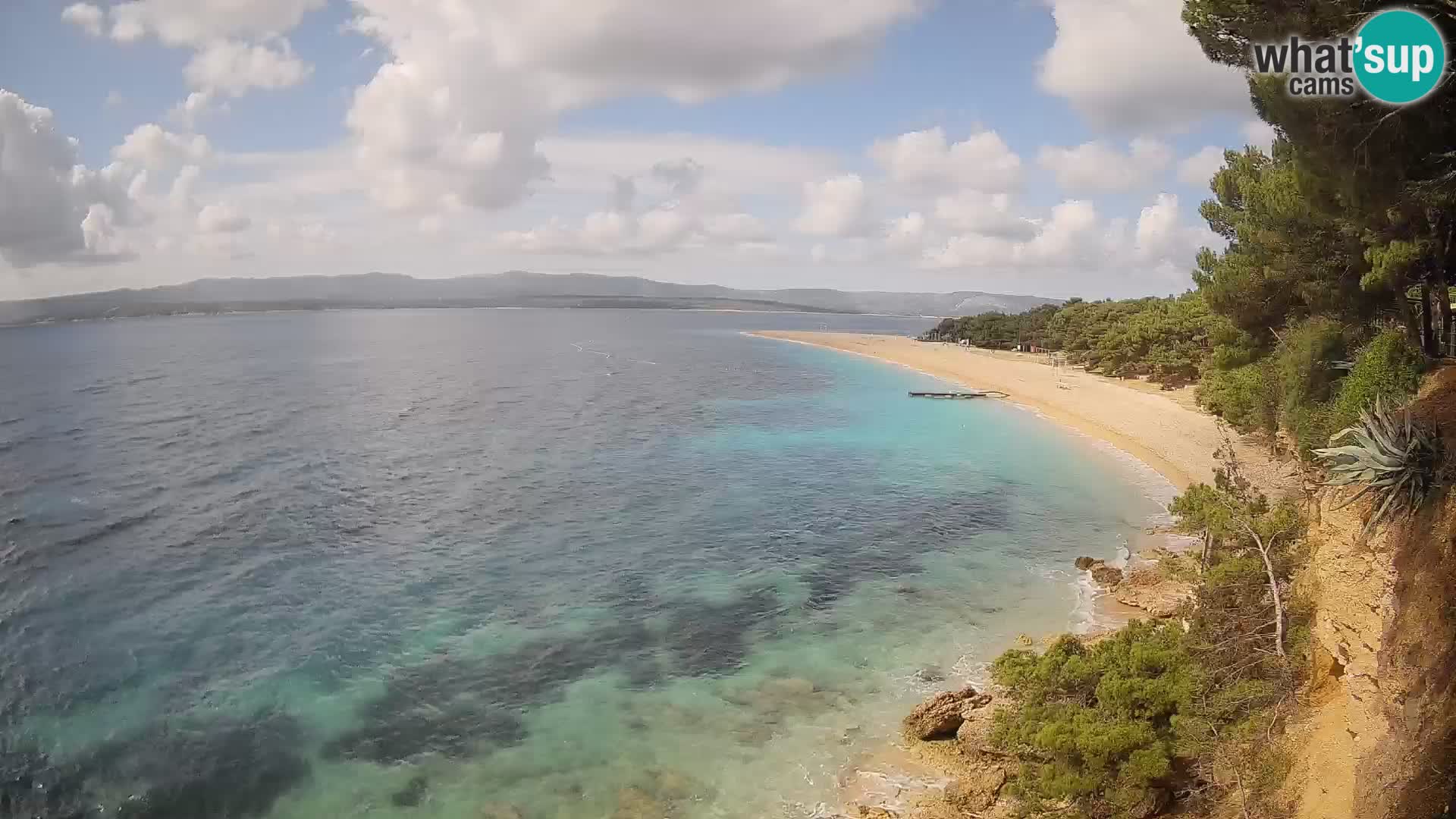 Webcam Bol Zlatni Rat – Diretta dalla spiaggia più famosa di Brač