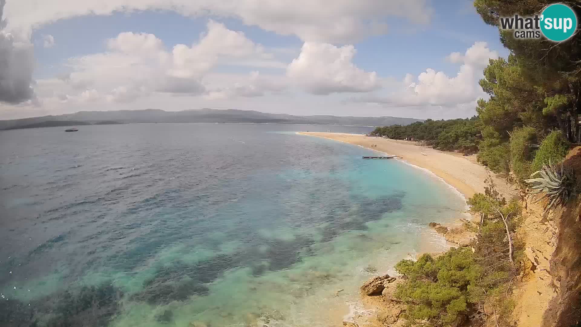Webcam Bol Zlatni Rat – Diretta dalla spiaggia più famosa di Brač