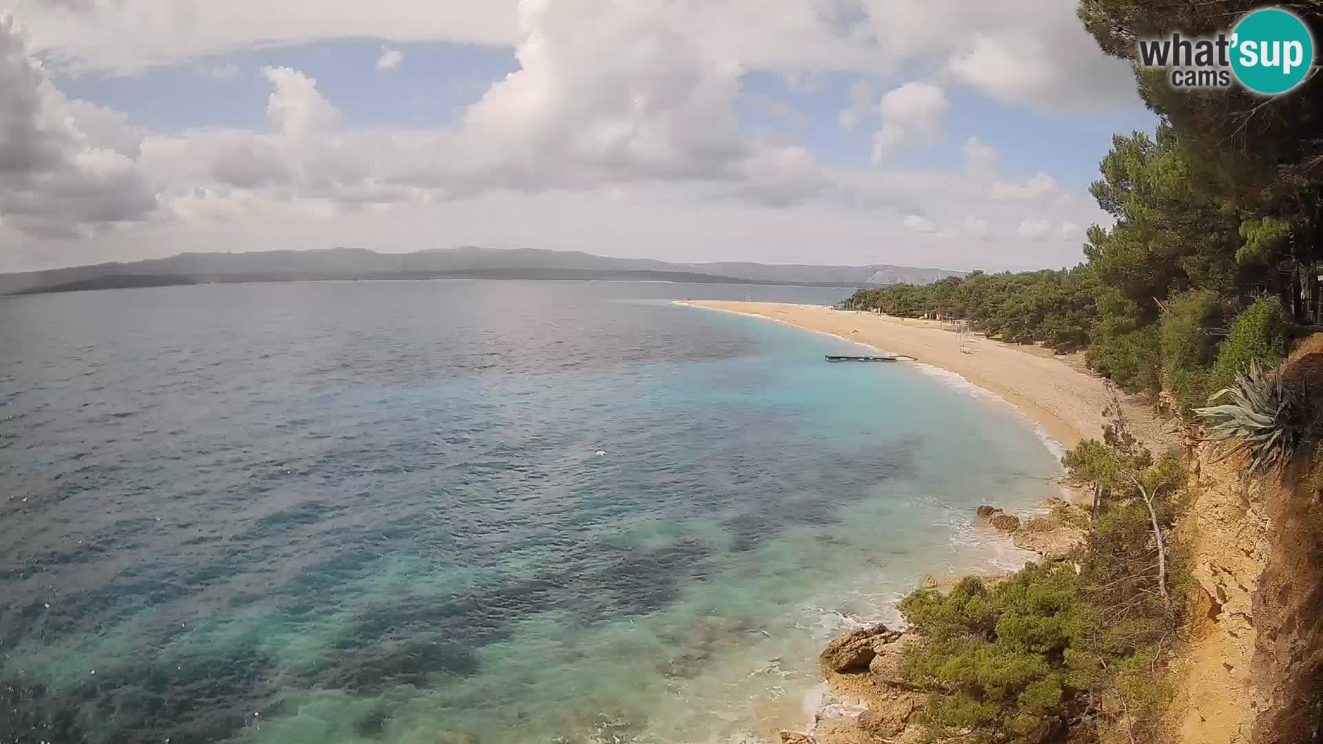 Webcam Bol Zlatni Rat – Live View from Brač Island