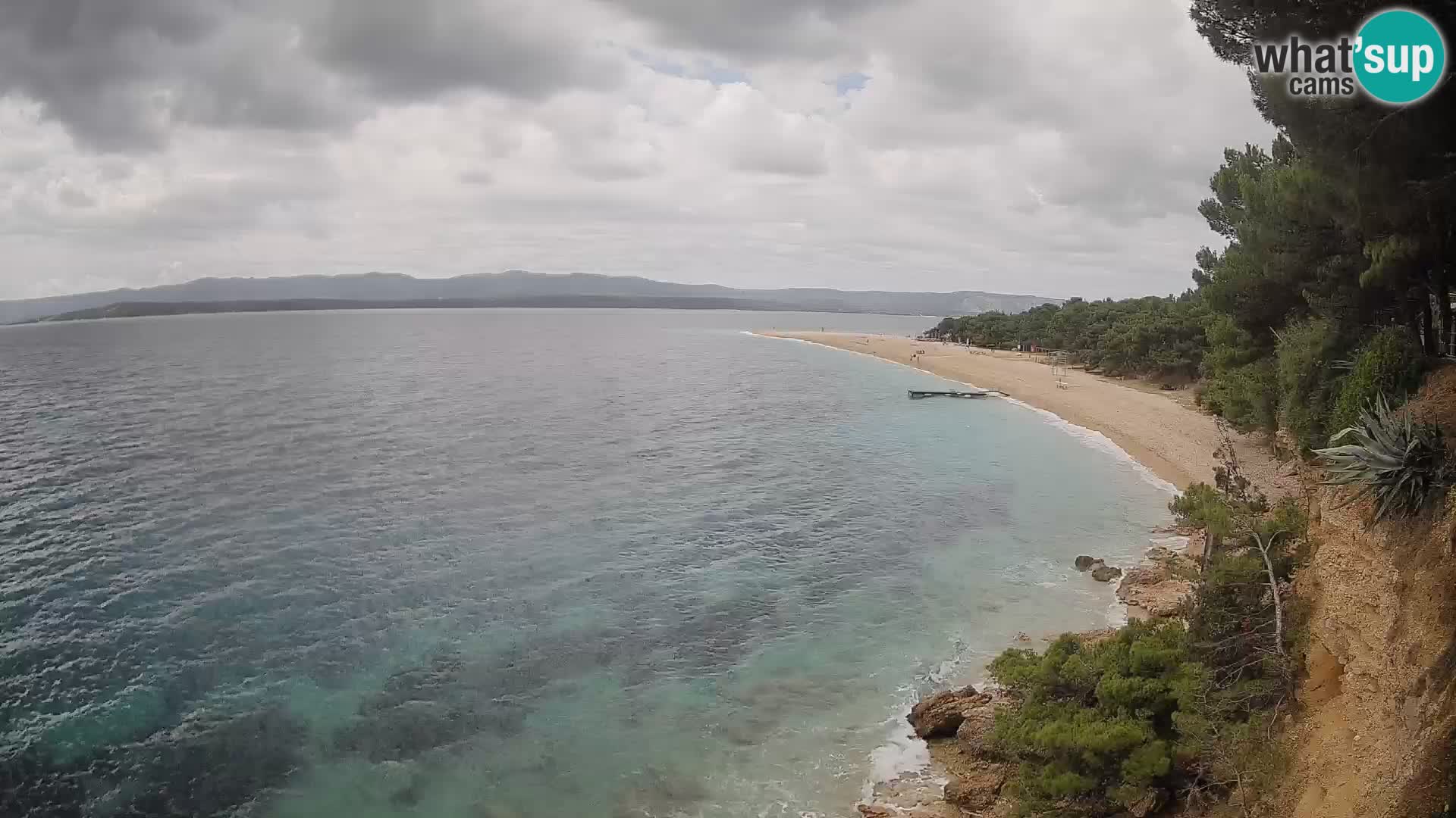 Webcam Bol Zlatni Rat – Live View from Brač Island