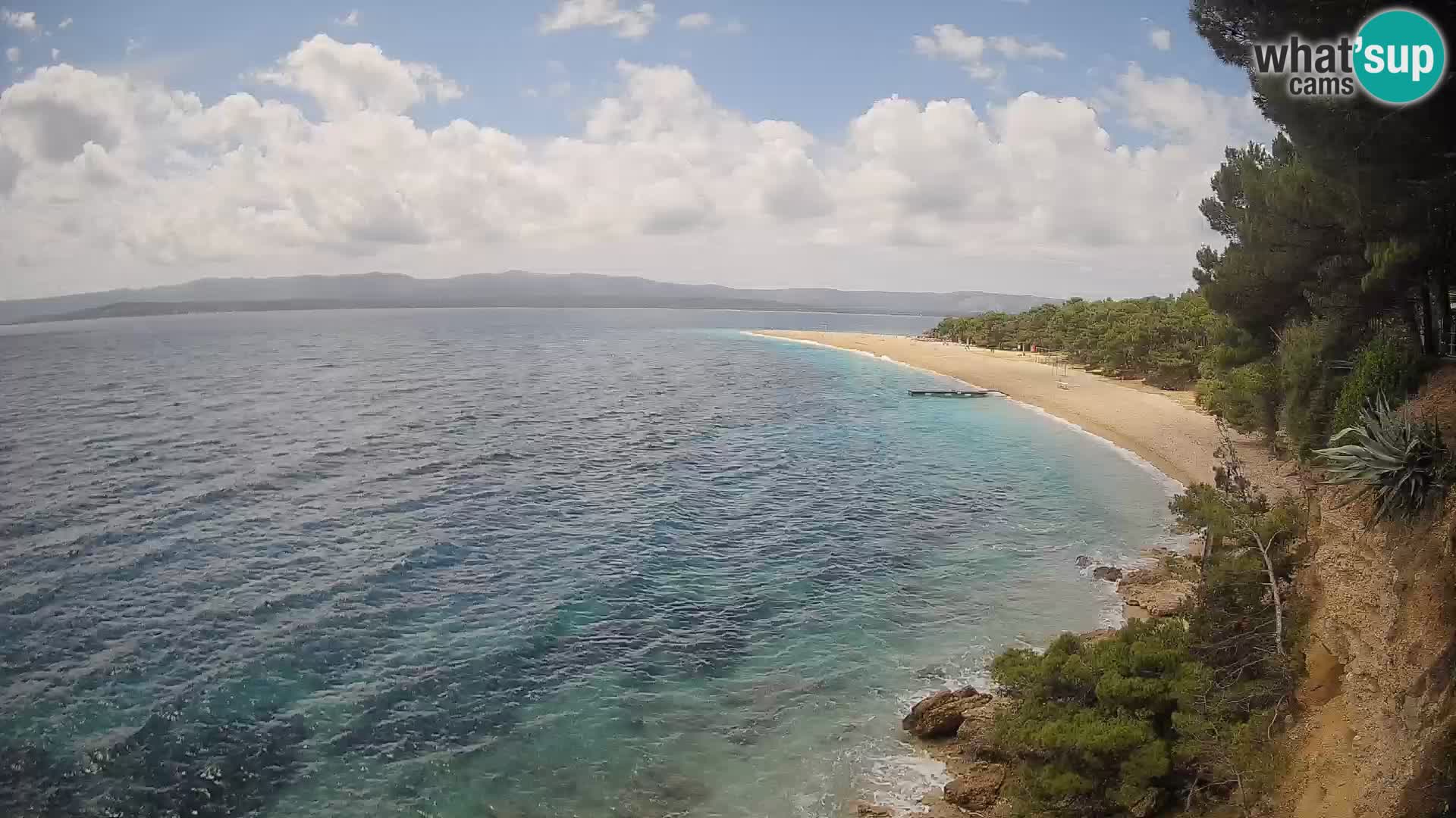 Webcam Bol Zlatni Rat – Live View from Brač Island