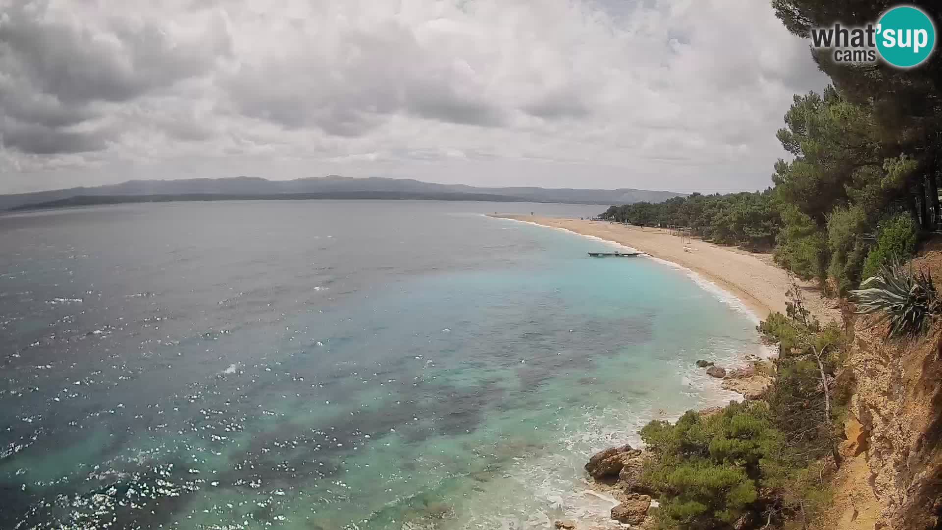 Webcam Bol Zlatni Rat – Live View from Brač Island