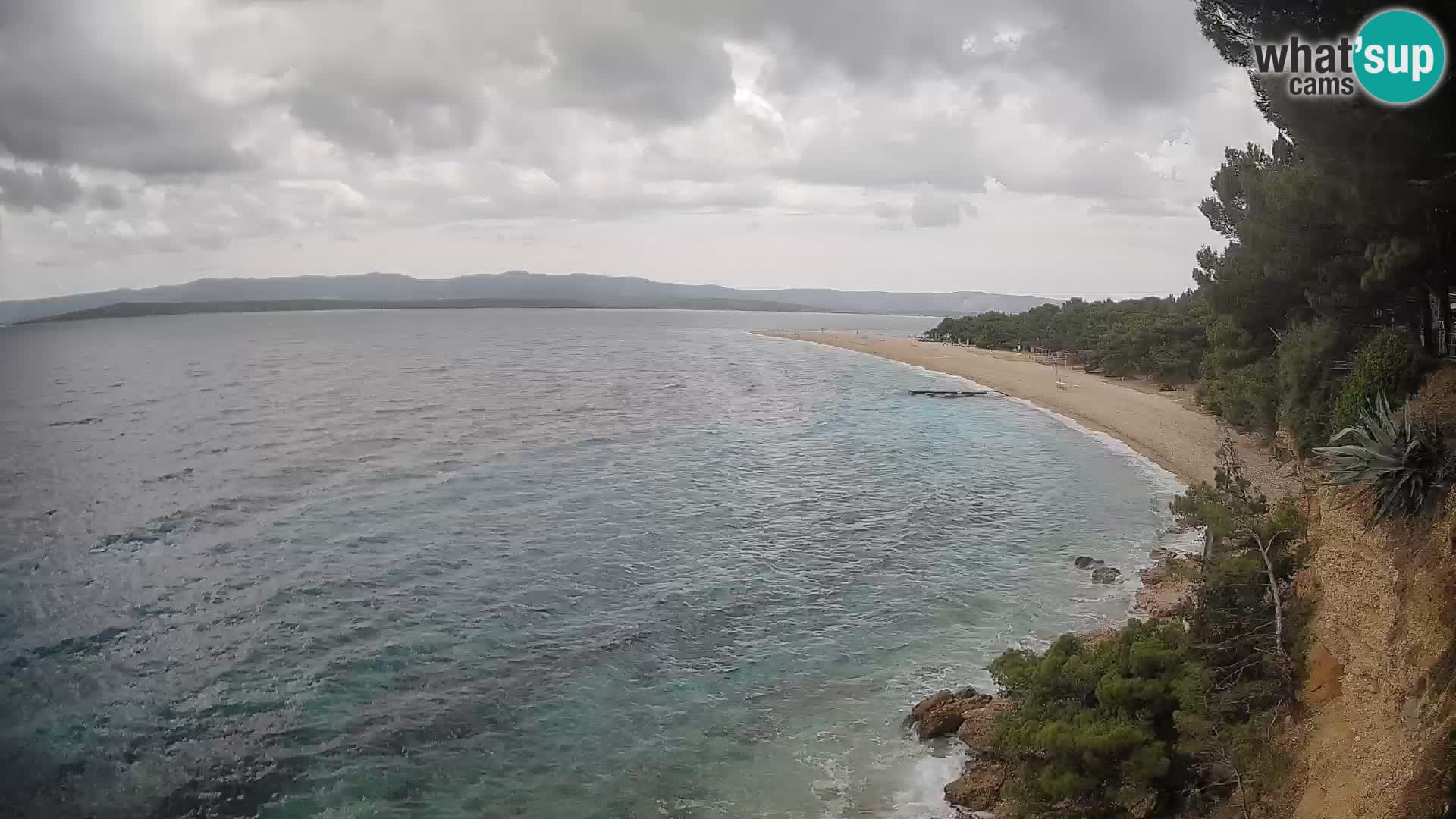 Webcam Bol Zlatni Rat – Live View from Brač Island