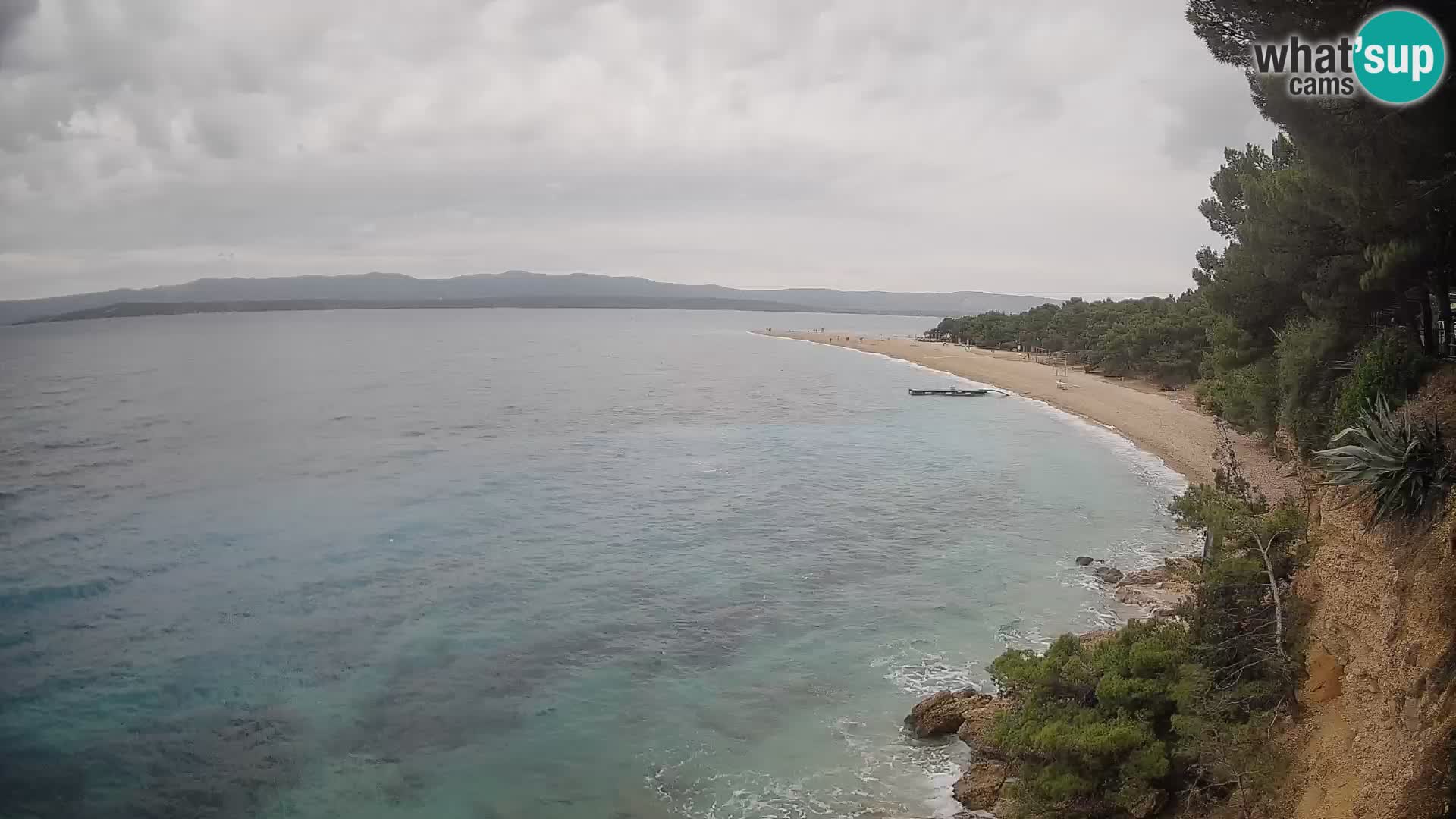 Webcam Bol Zlatni Rat – Live View from Brač Island