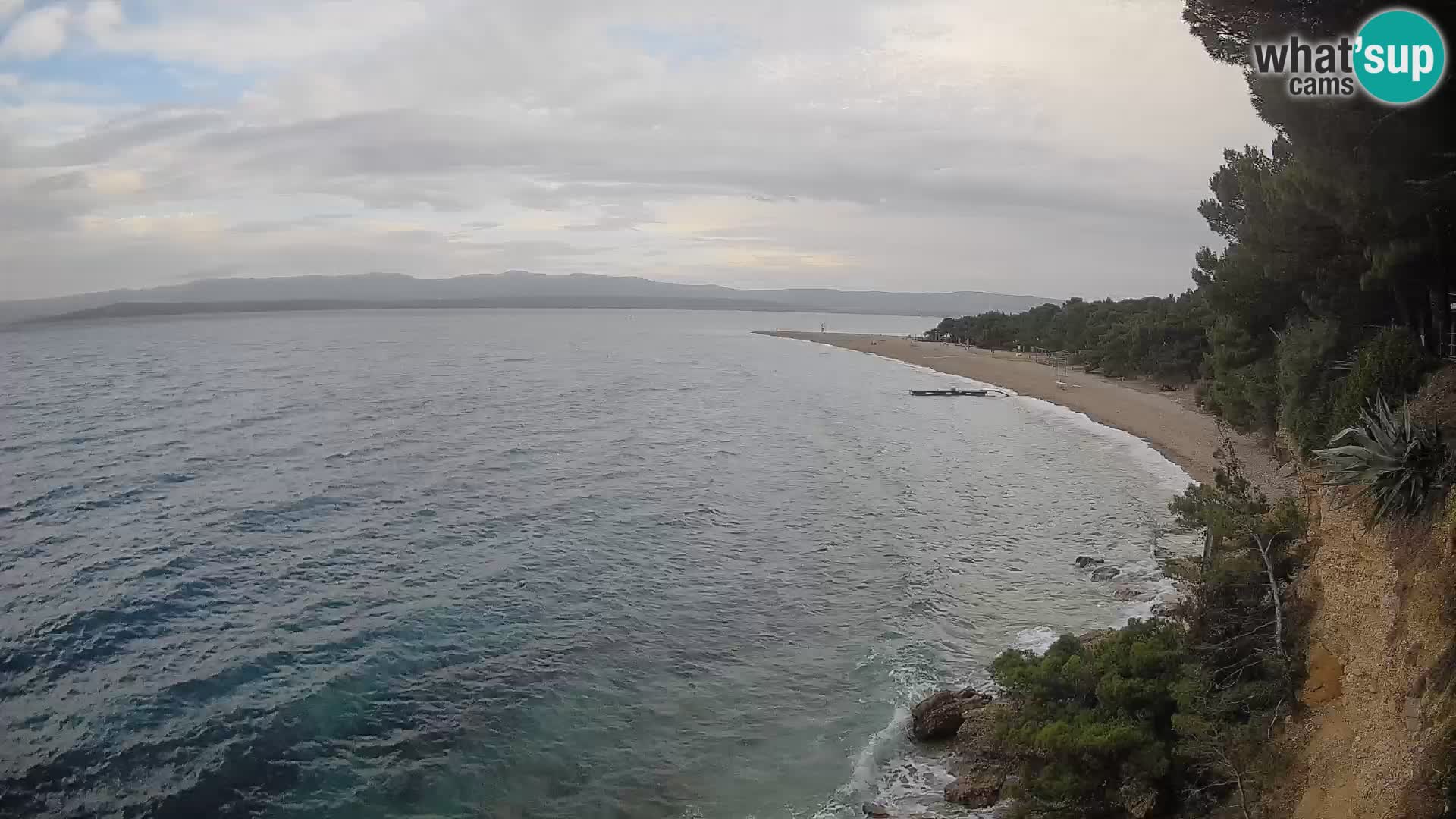 Webcam Bol Zlatni Rat – Live View from Brač Island
