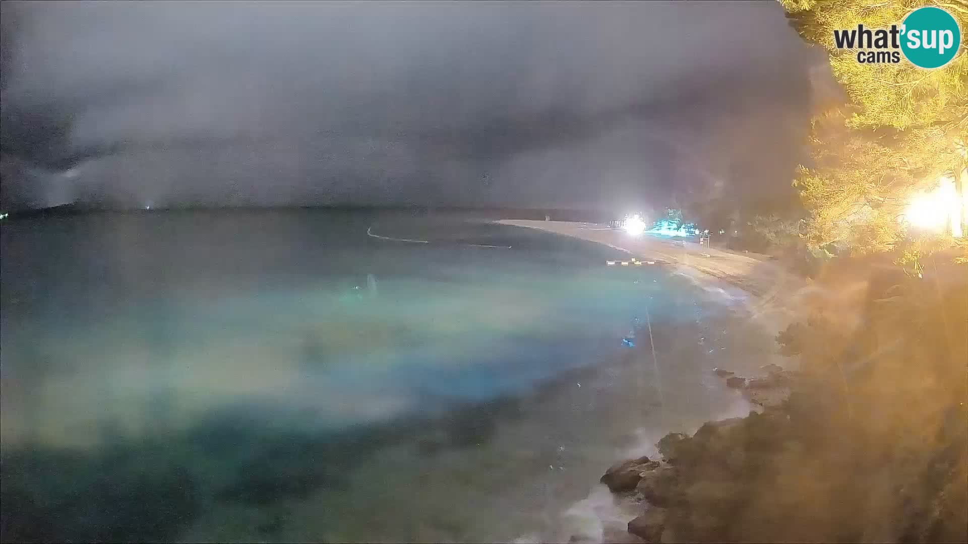 Webcam Zlatni Rat Bol – Liveblick vom berühmten Strand auf Brač