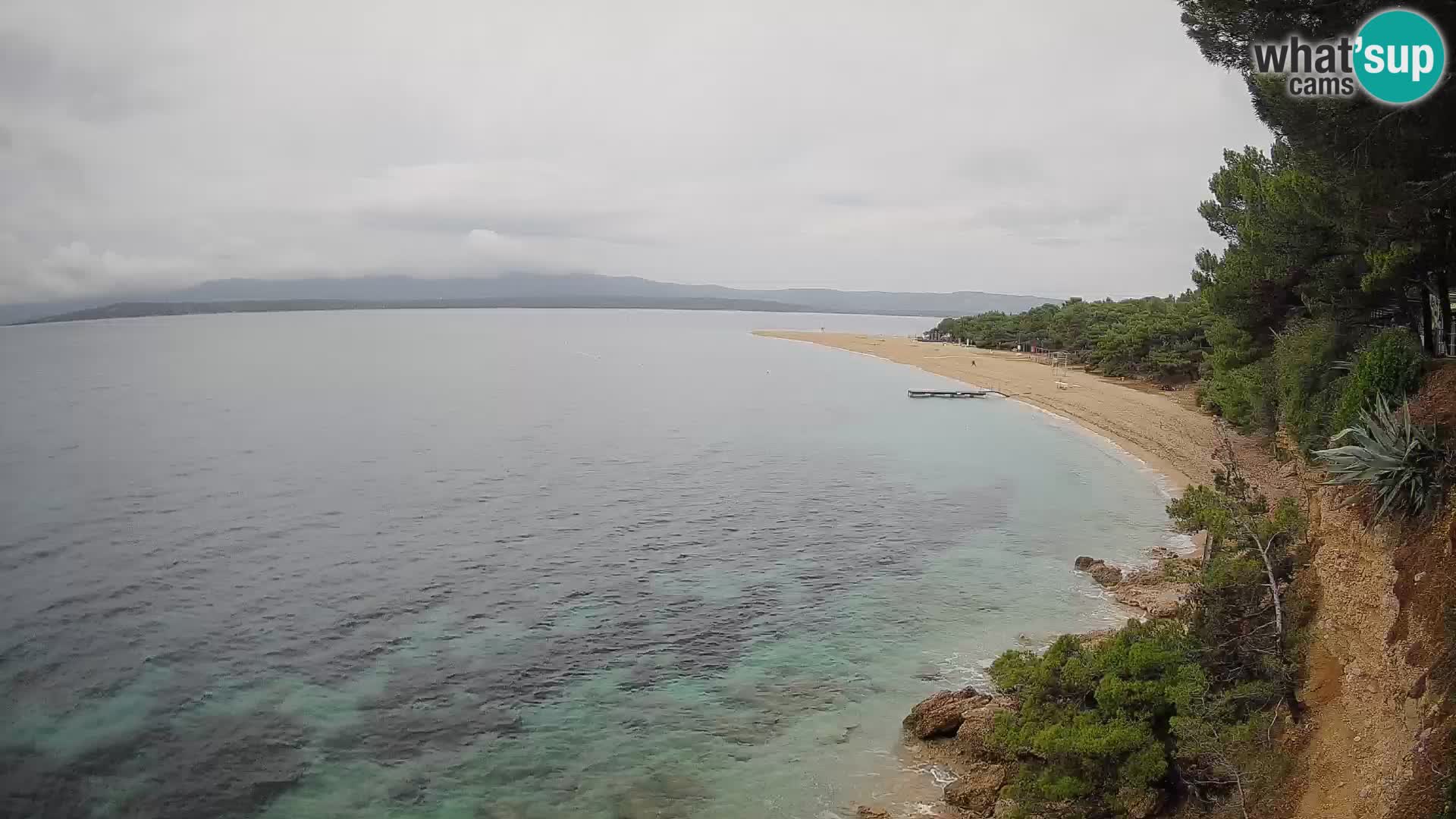 Webcam Bol Zlatni Rat – Vue en direct depuis l’île de Brač