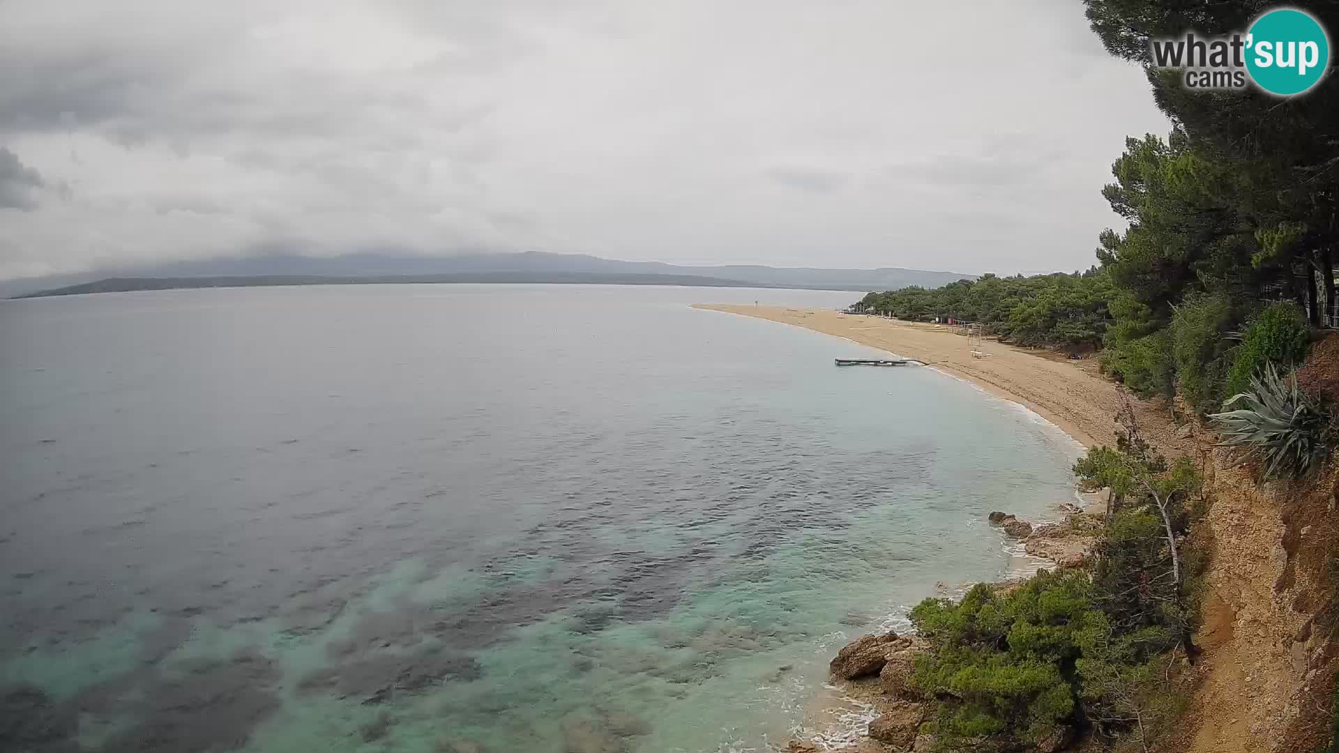 Webcam Bol Zlatni Rat – Live View from Brač Island