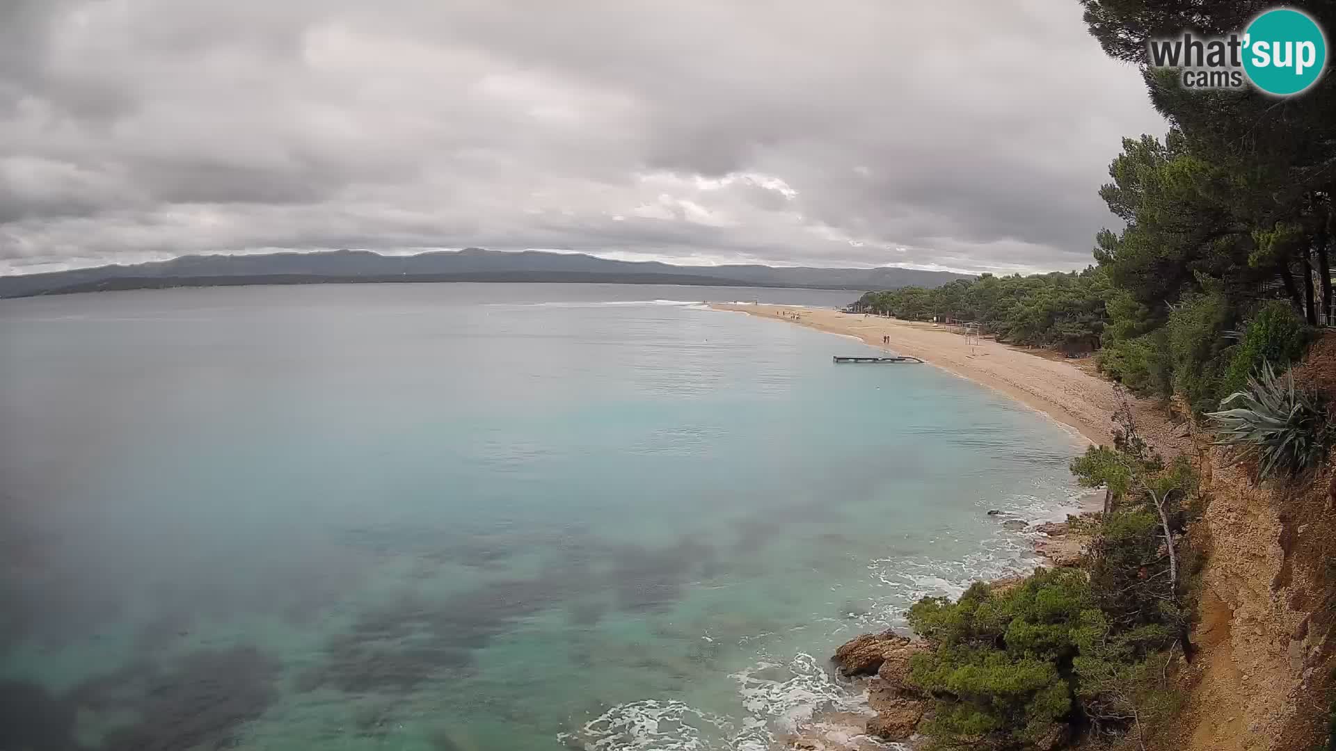 Webcam Bol Zlatni Rat – Live View from Brač Island