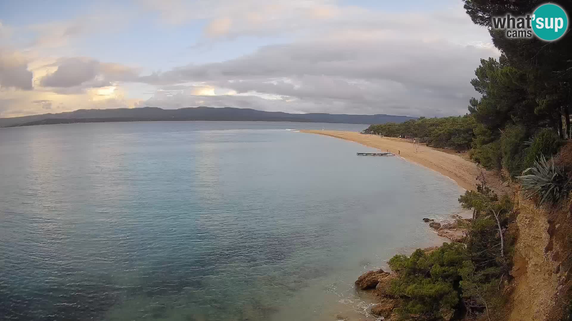 Webcam Bol Zlatni Rat – Vue en direct depuis l’île de Brač