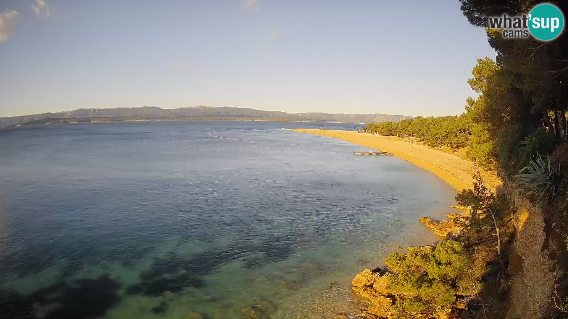 Webcam Bol Zlatni Rat – Live View from Brač Island