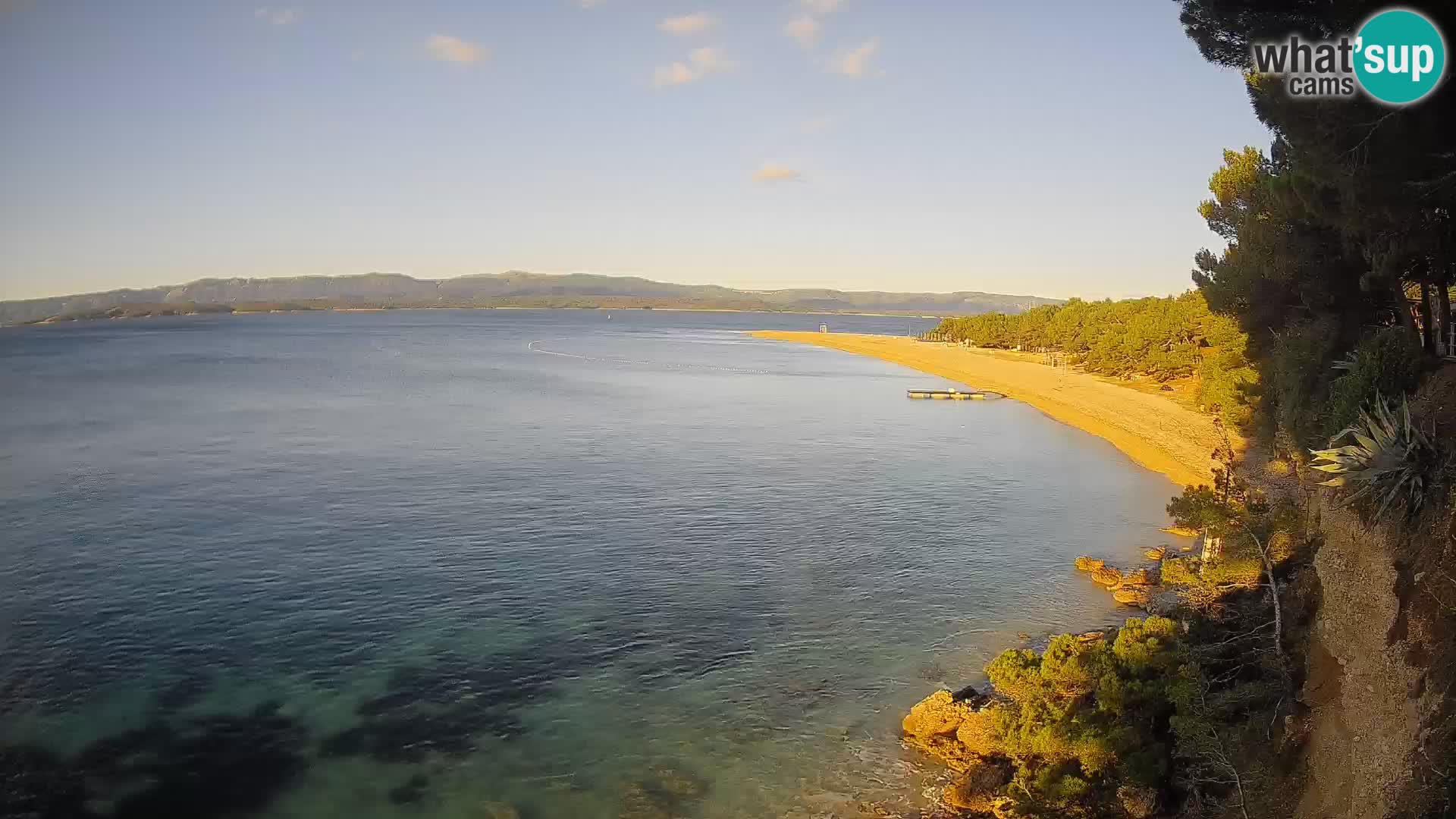 Webcam Bol Zlatni Rat – Live View from Brač Island