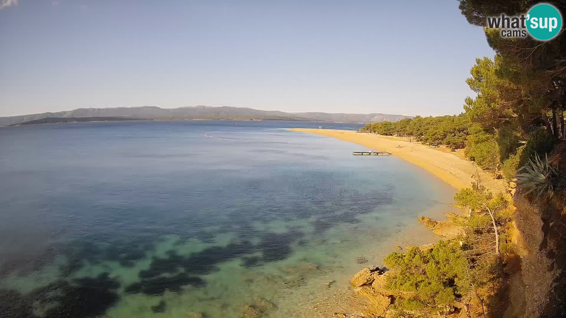 Webcam Bol Zlatni Rat – Live View from Brač Island