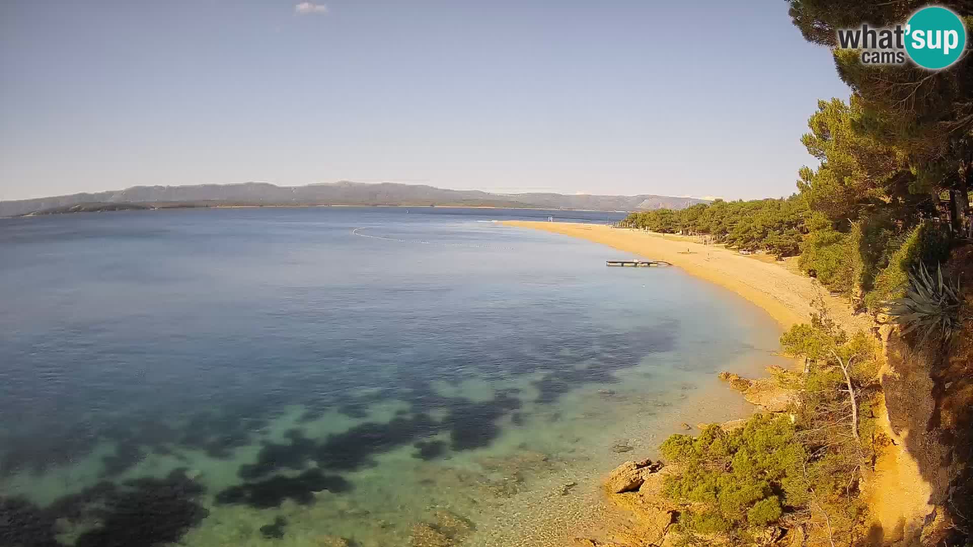 Webcam Bol Zlatni Rat – Live View from Brač Island