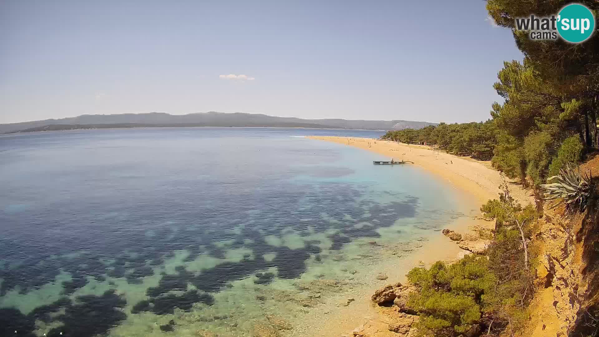 Webcam Bol Zlatni Rat – Diretta dalla spiaggia più famosa di Brač