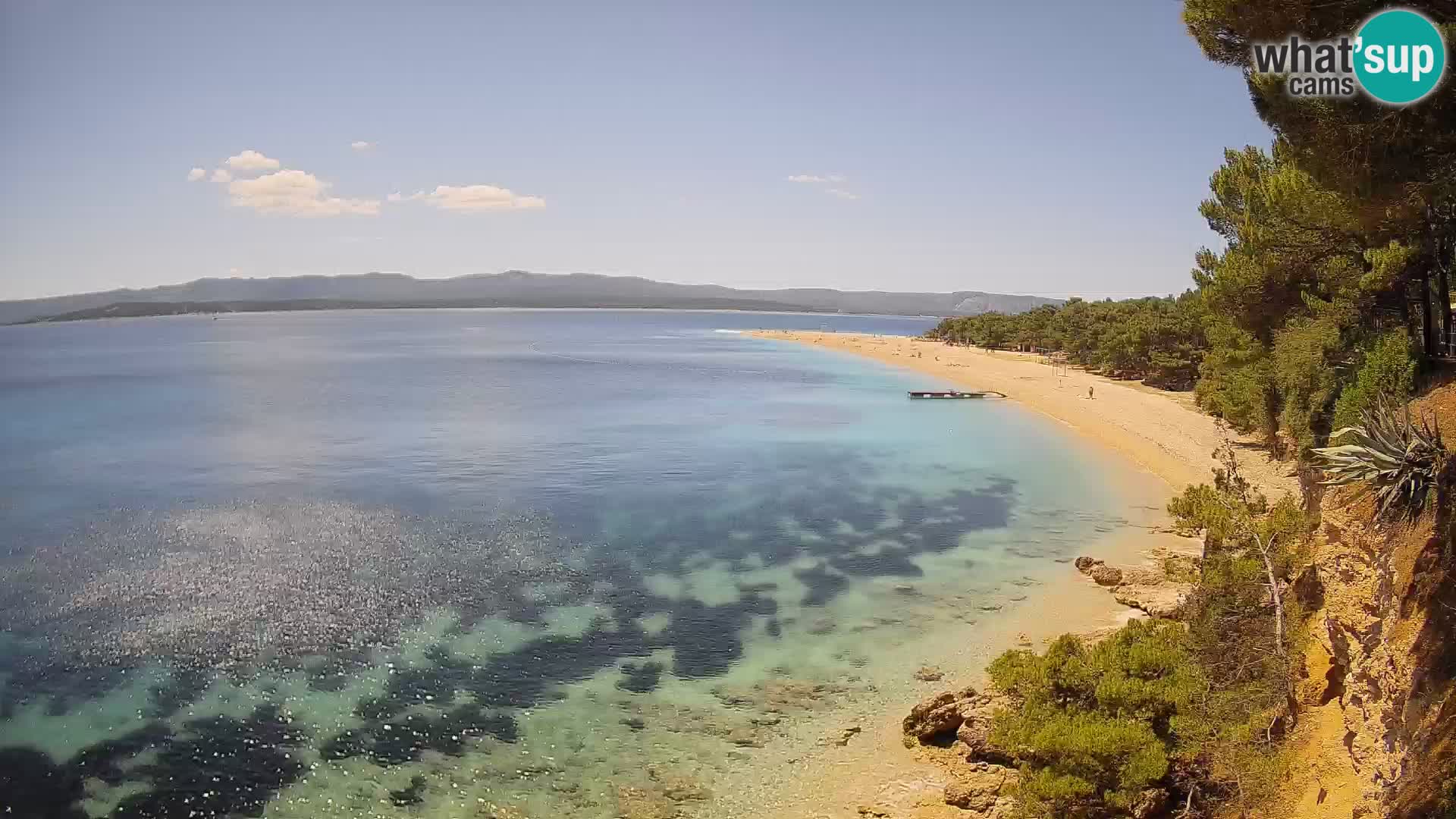 Webcam Bol Zlatni Rat – Live View from Brač Island