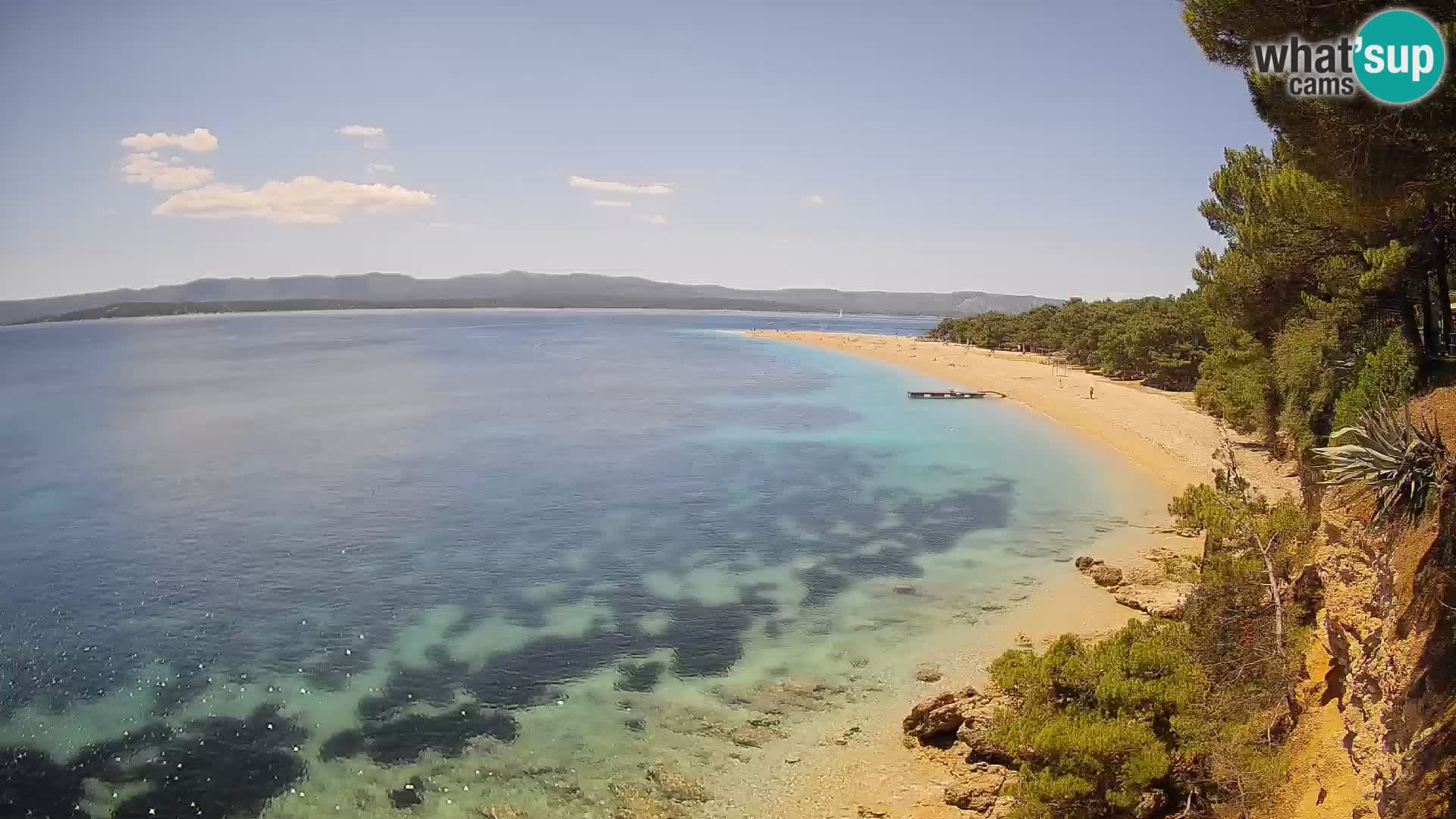 Webcam Bol Zlatni Rat – Live View from Brač Island