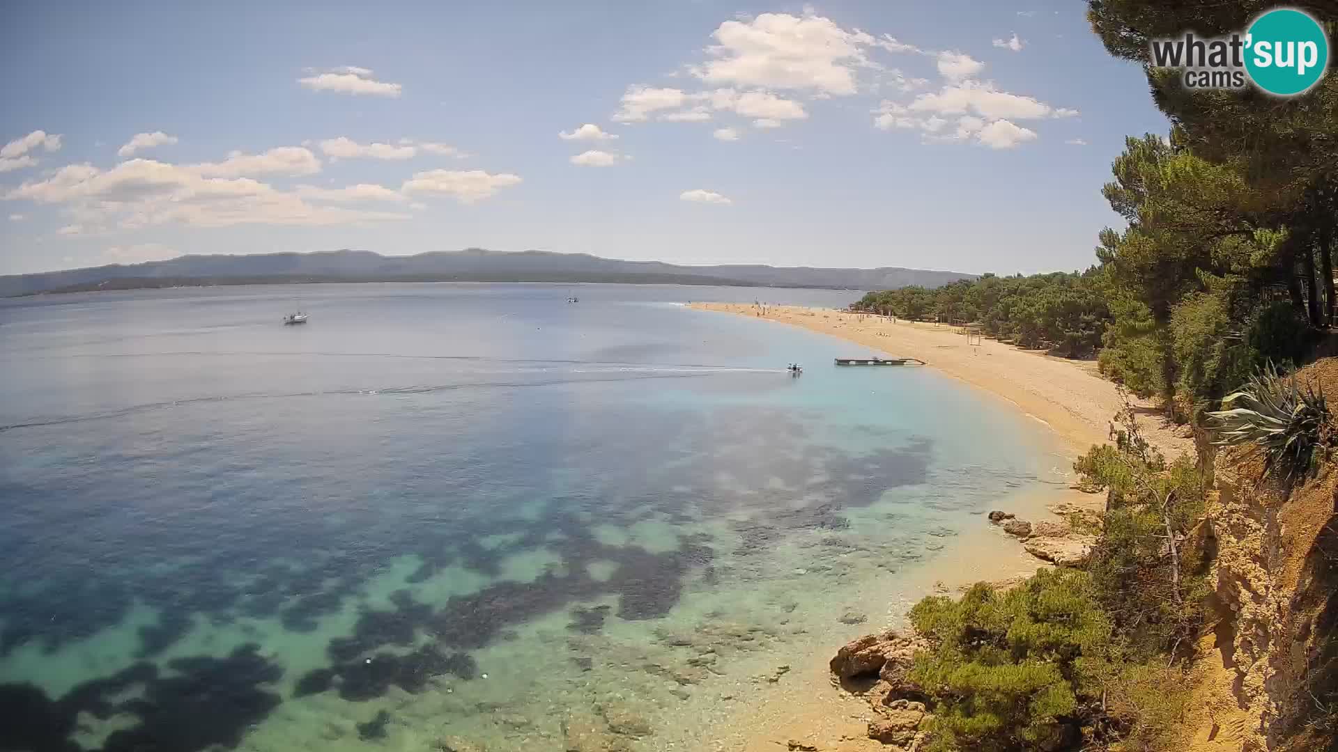 Webcam Bol Zlatni Rat – Live View from Brač Island